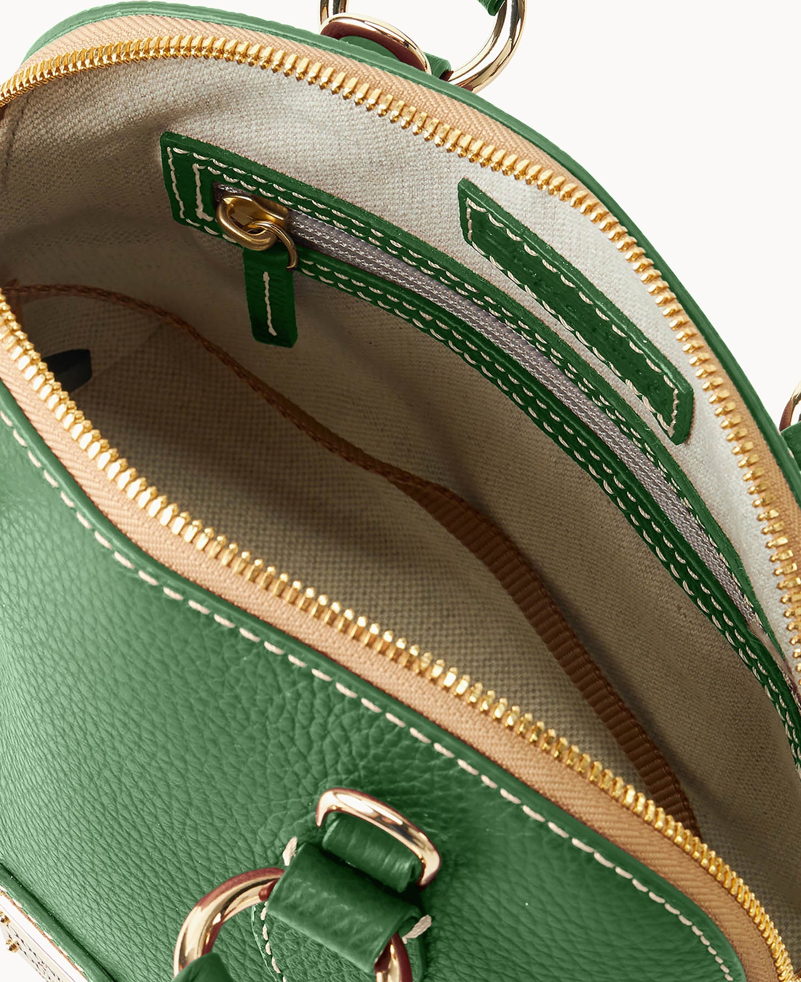 Lucca Leather Small Satchel