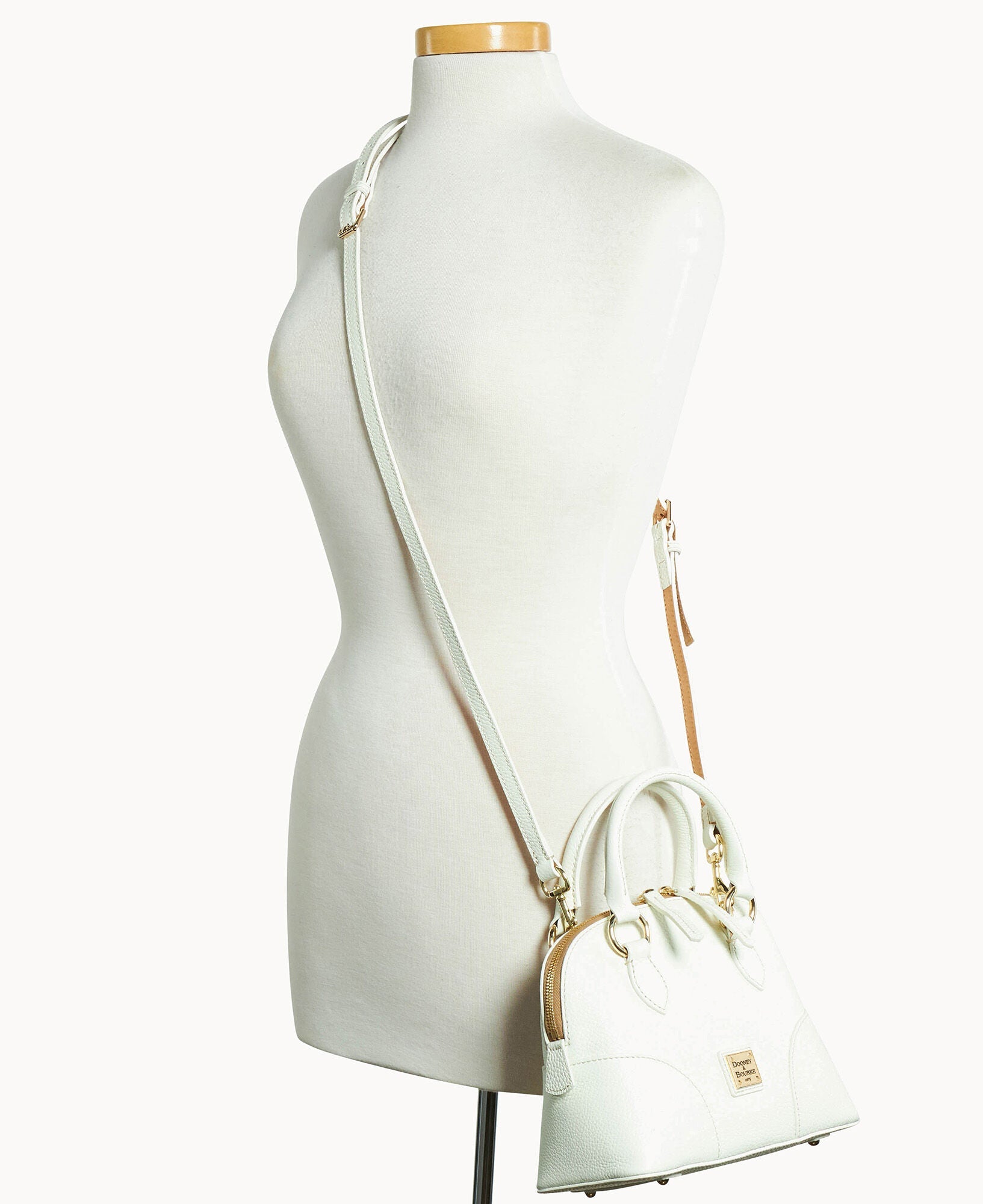 Lucca Leather Small Satchel