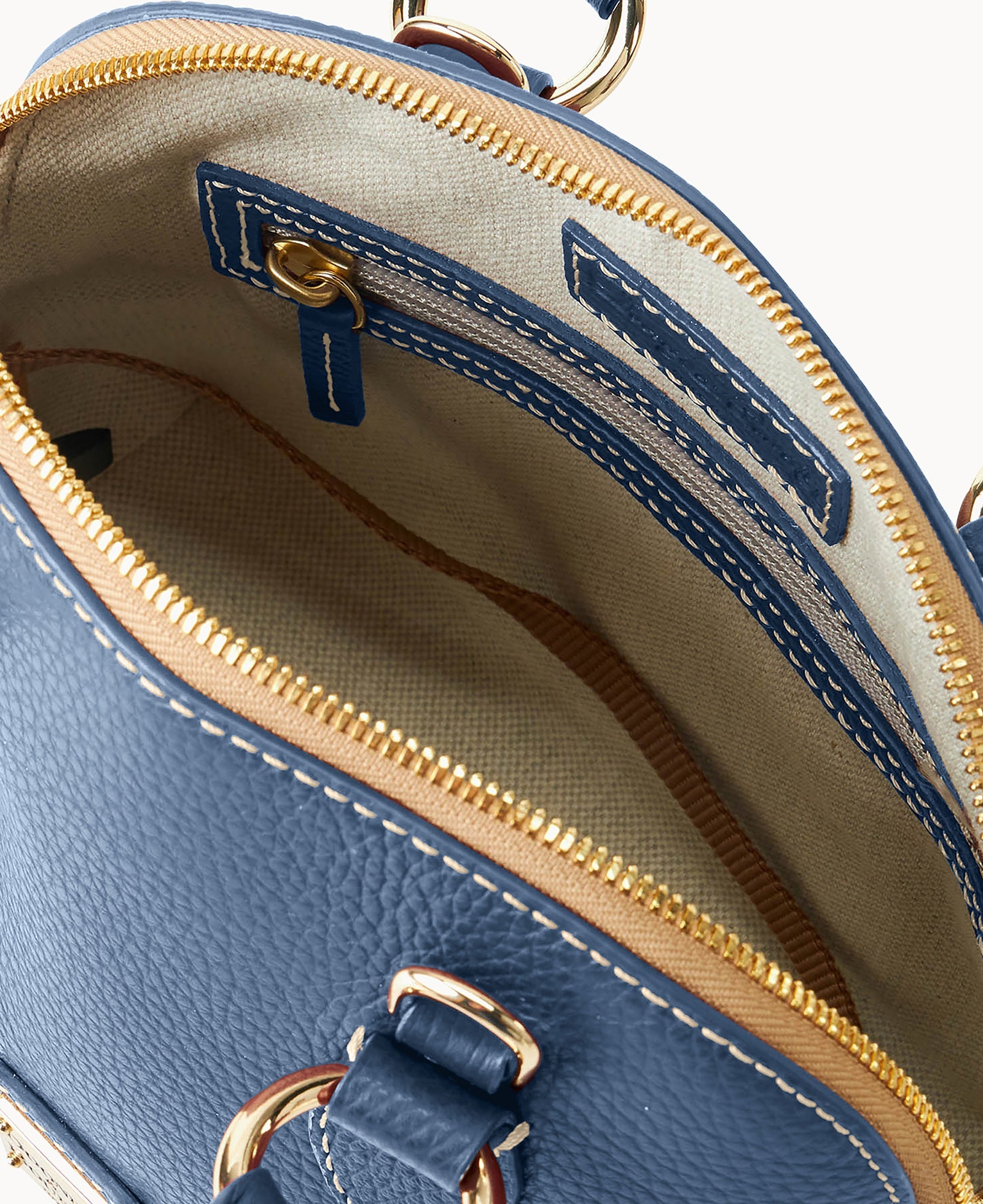 Lucca Leather Small Satchel