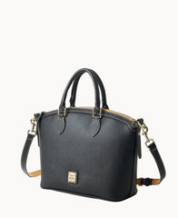 Lucca Leather Domed Satchel