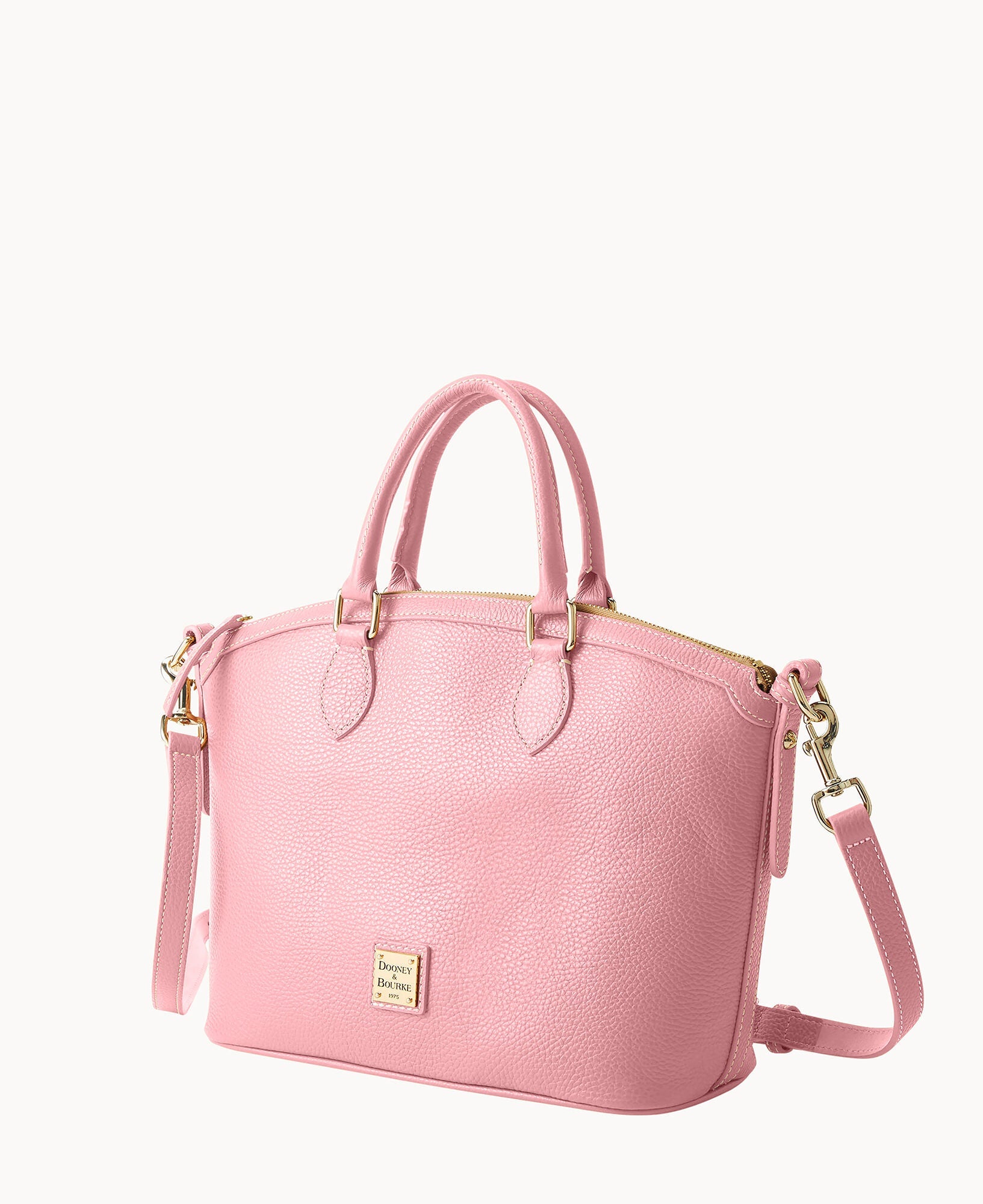 Lucca Leather Domed Satchel