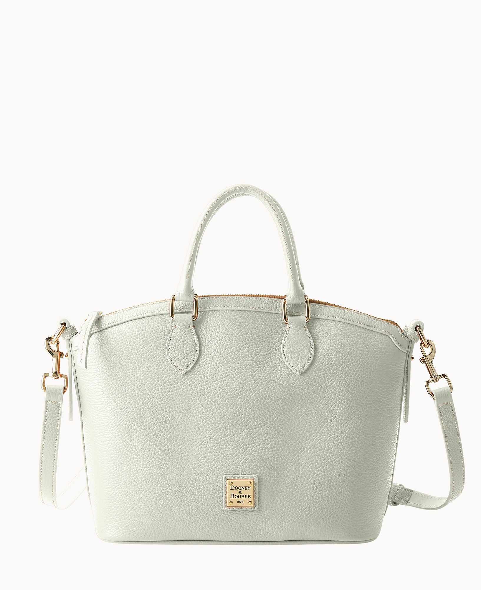 Lucca Leather Domed Satchel