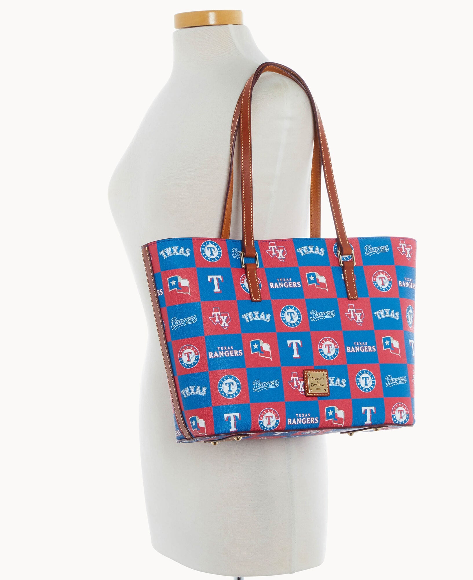 MLB Rangers Zip Tote