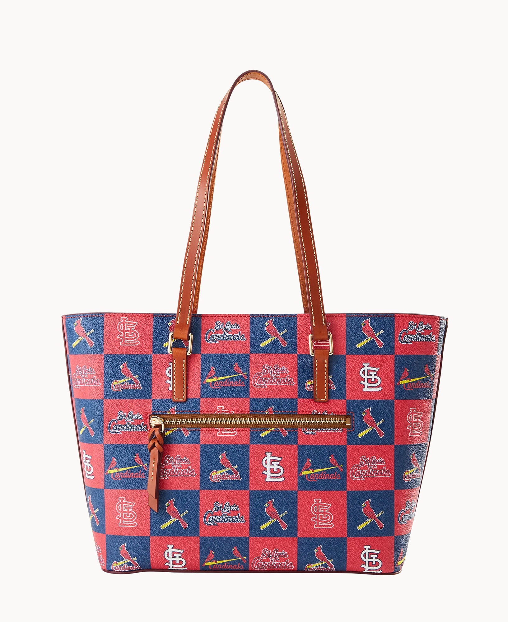 MLB Cardinals Zip Tote