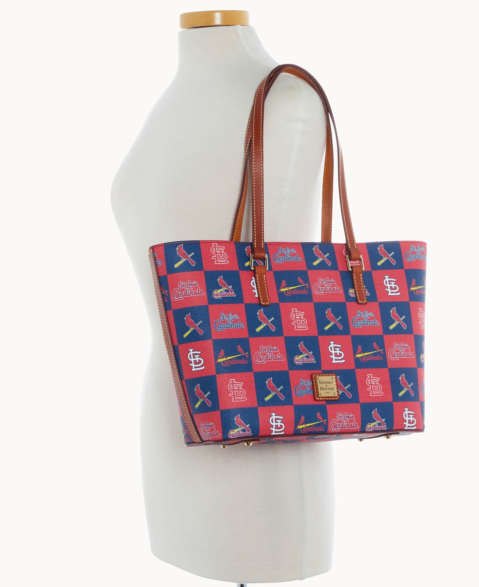 MLB Cardinals Zip Tote