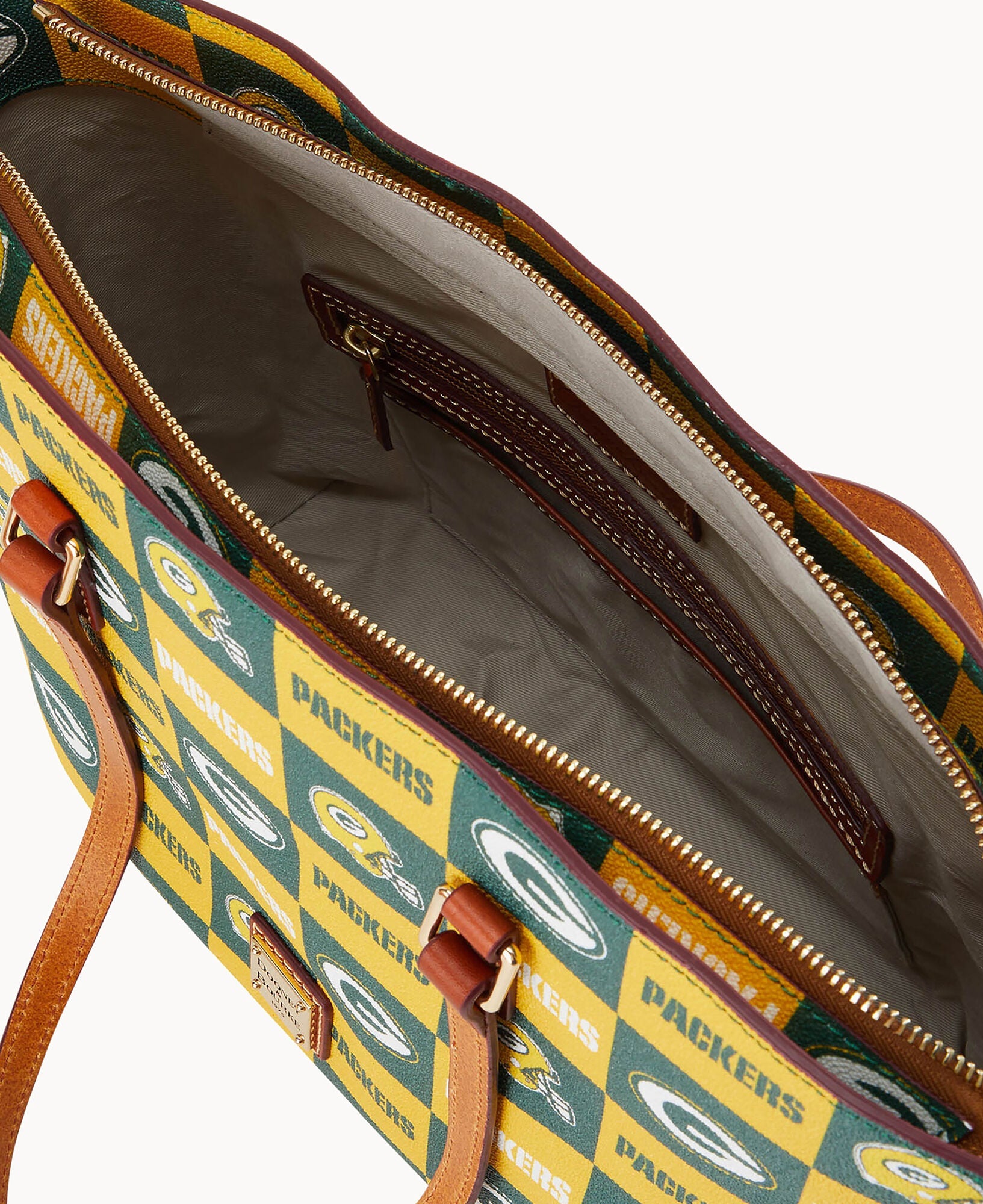 NFL Packers Zip Tote