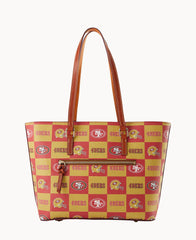 NFL 49ERS Zip Tote