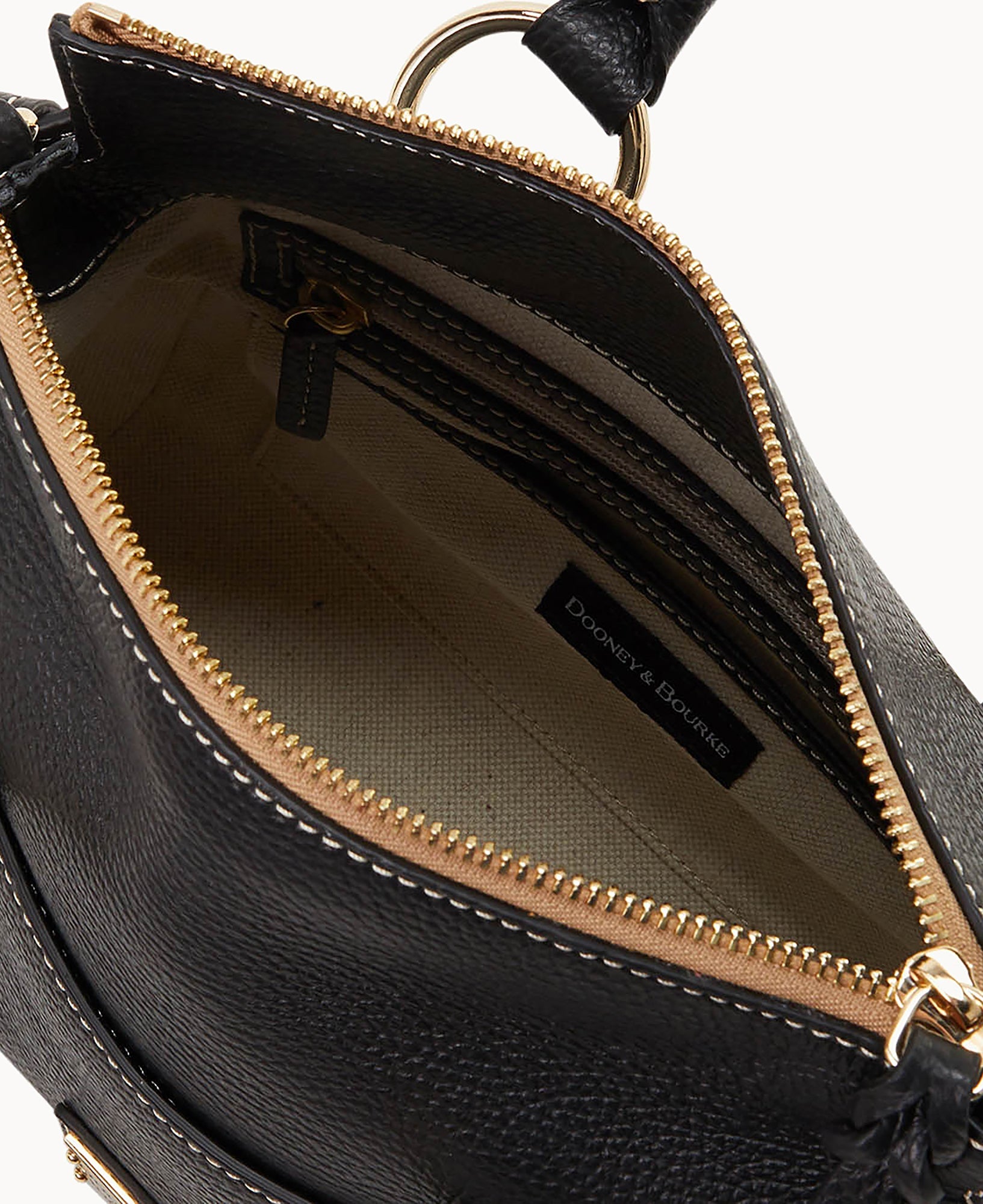 Lucca Leather Satchel With Pocket