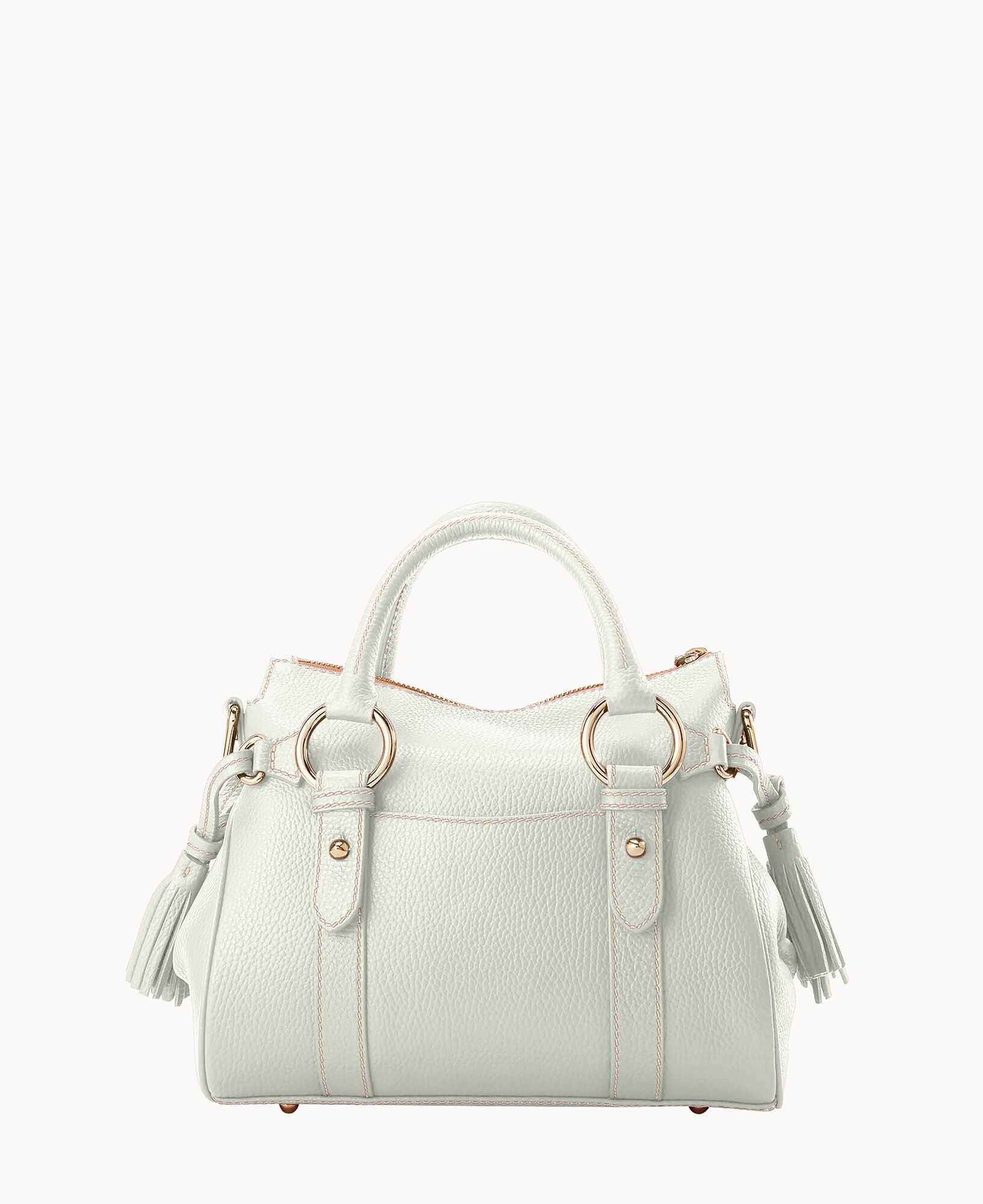 Lucca Leather Satchel With Pocket