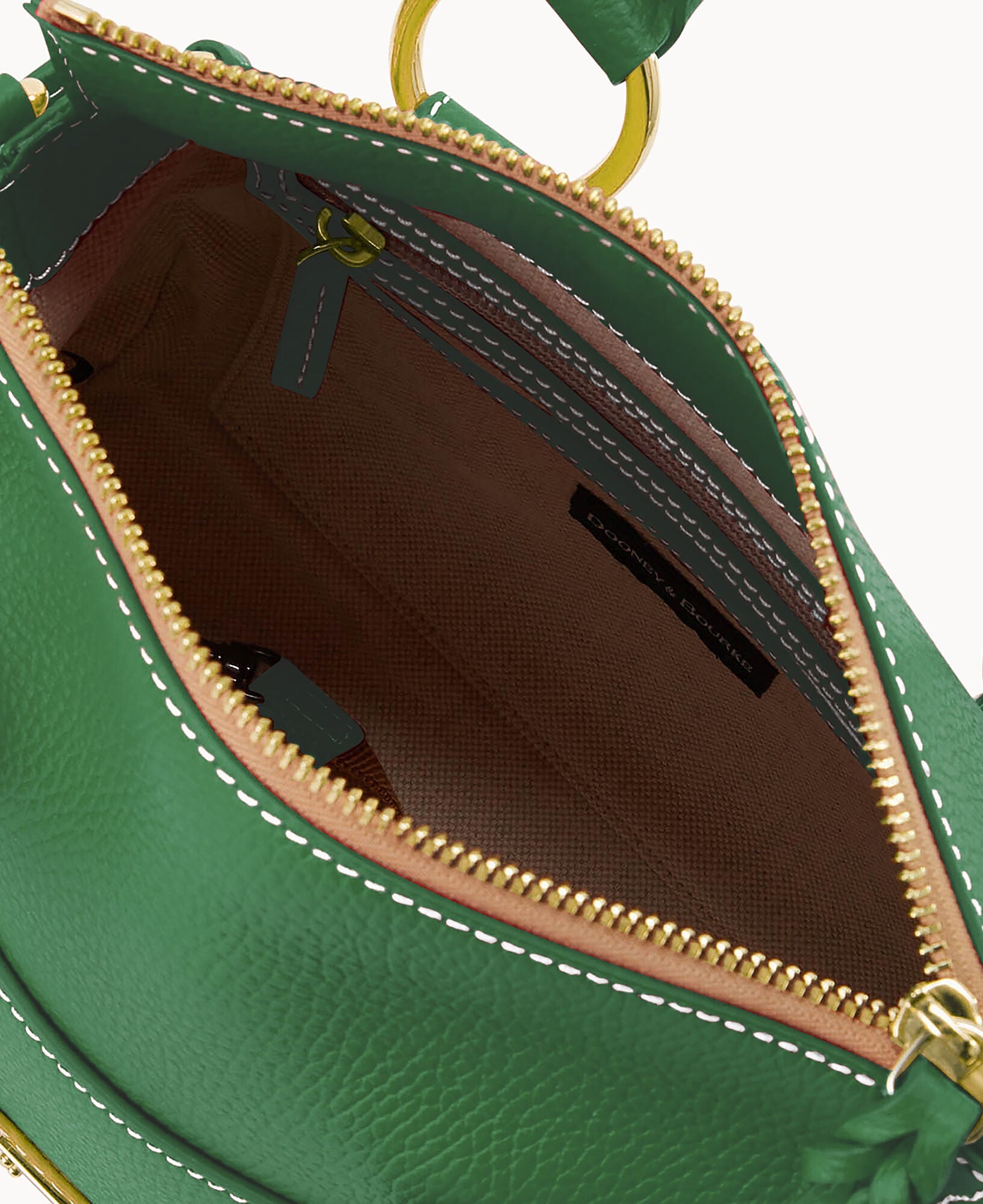 Lucca Leather Satchel With Pocket