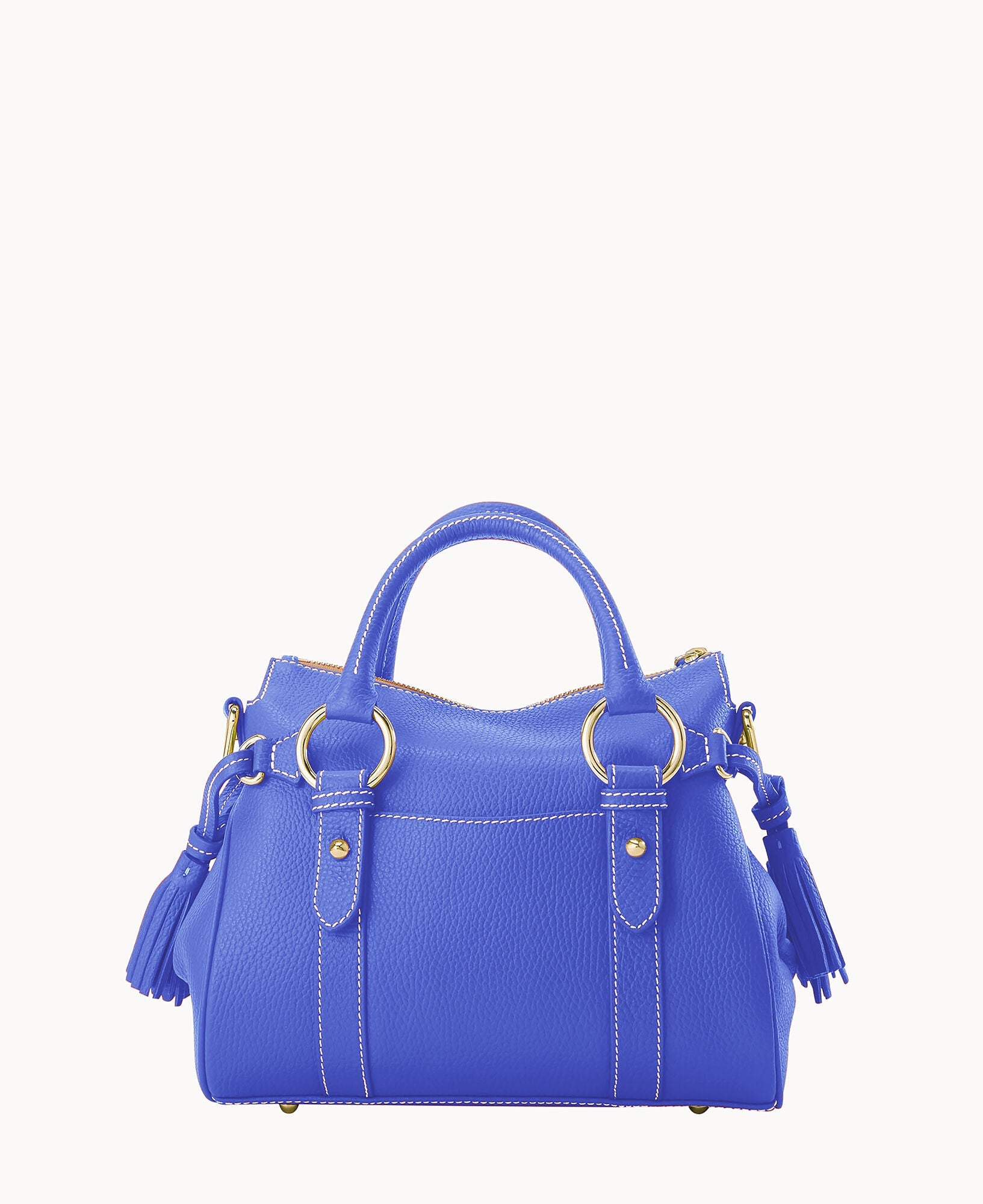 Lucca Leather Satchel With Pocket