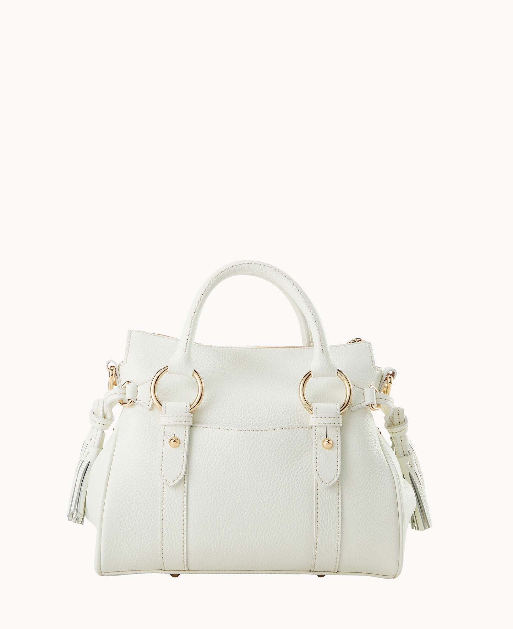 Lucca Leather Satchel With Pocket