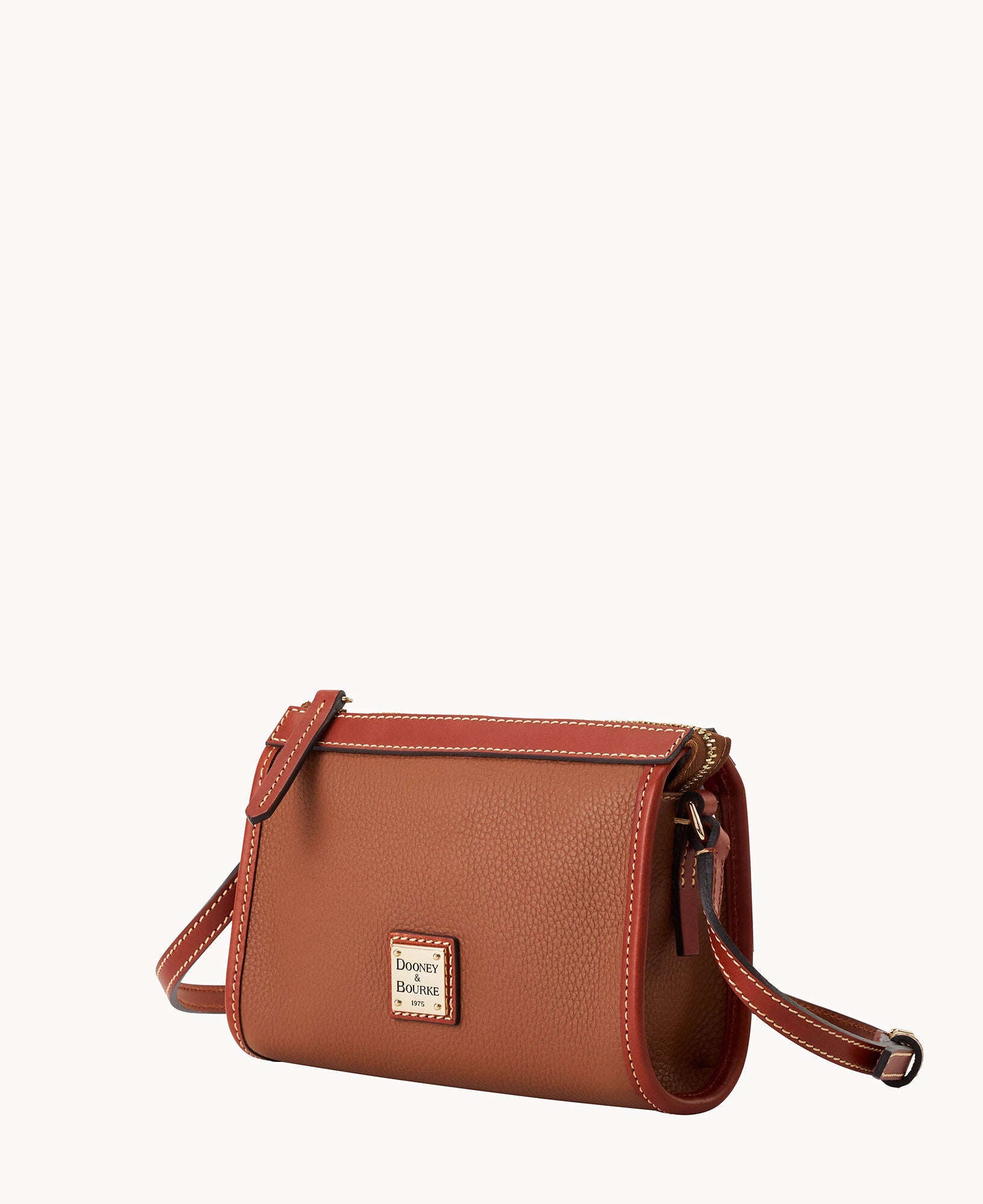 Pebble Grain Small East West Crossbody