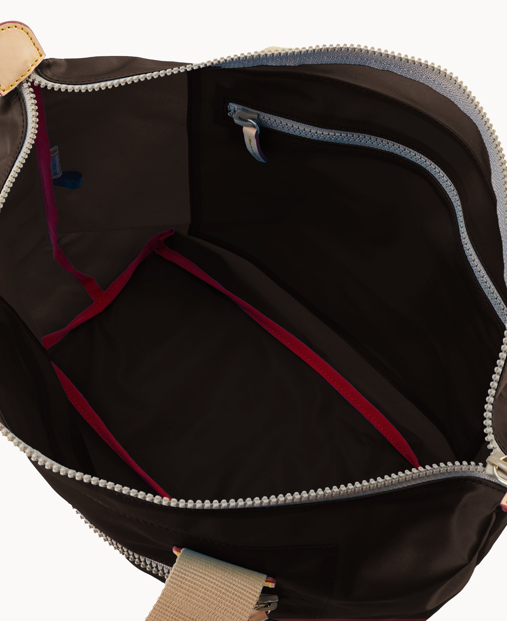 Nylon Front Zip Tote