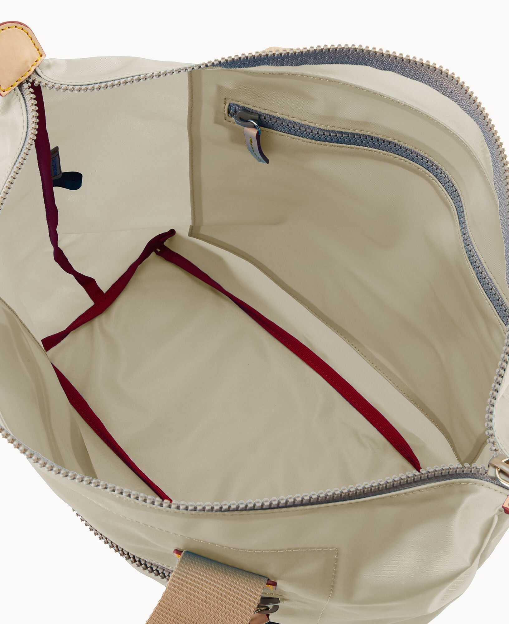 Nylon Front Zip Tote