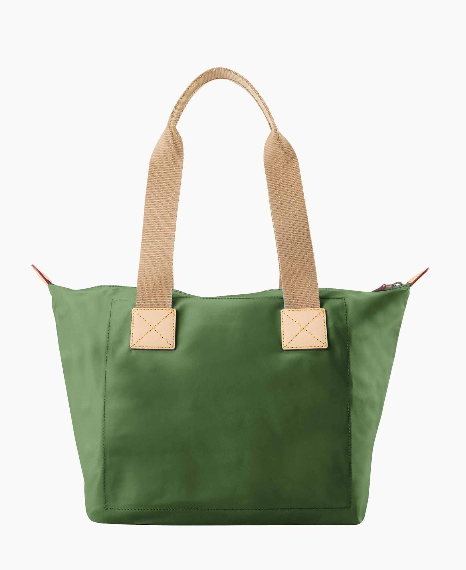 Nylon Front Zip Tote