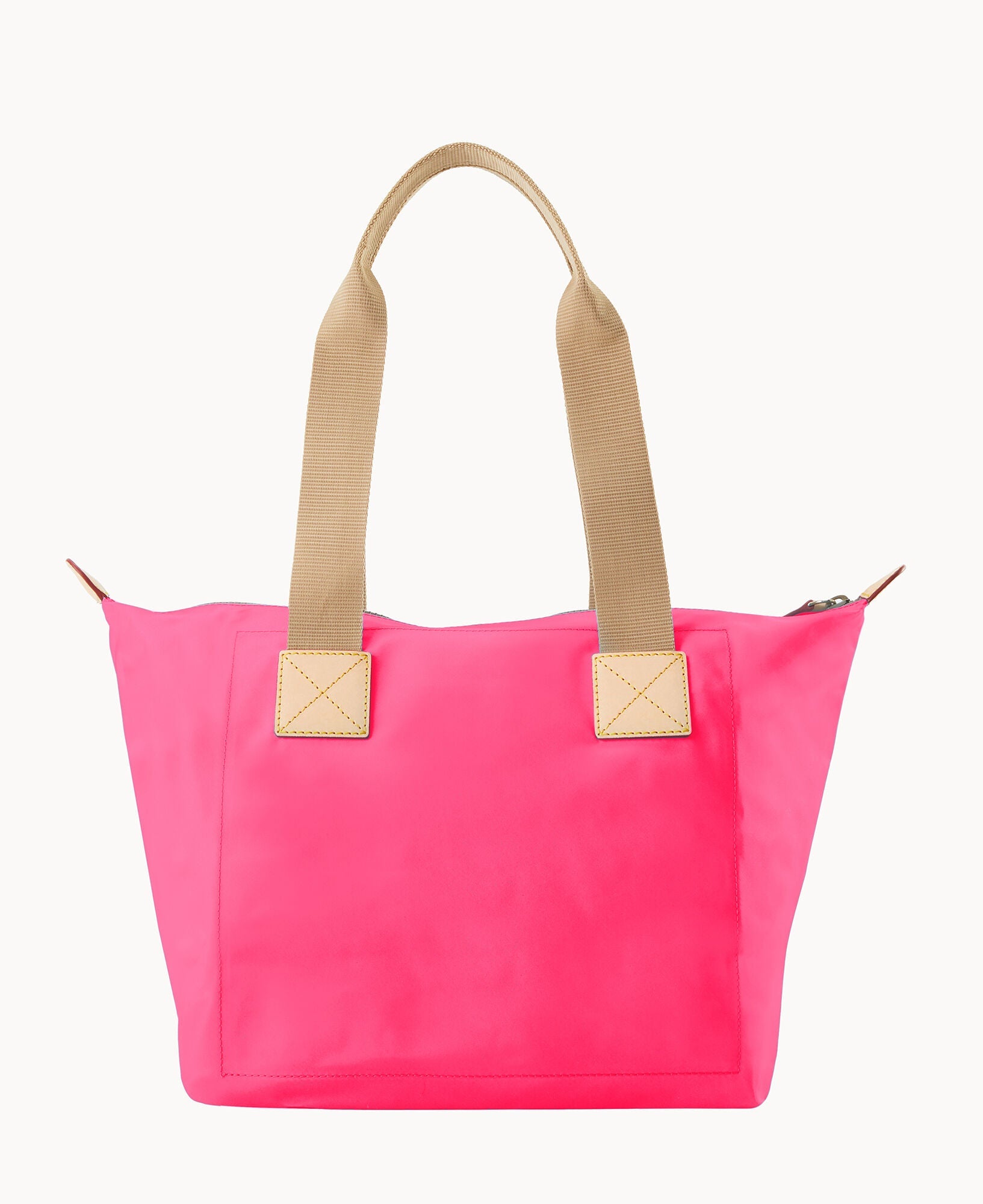 Nylon Front Zip Tote