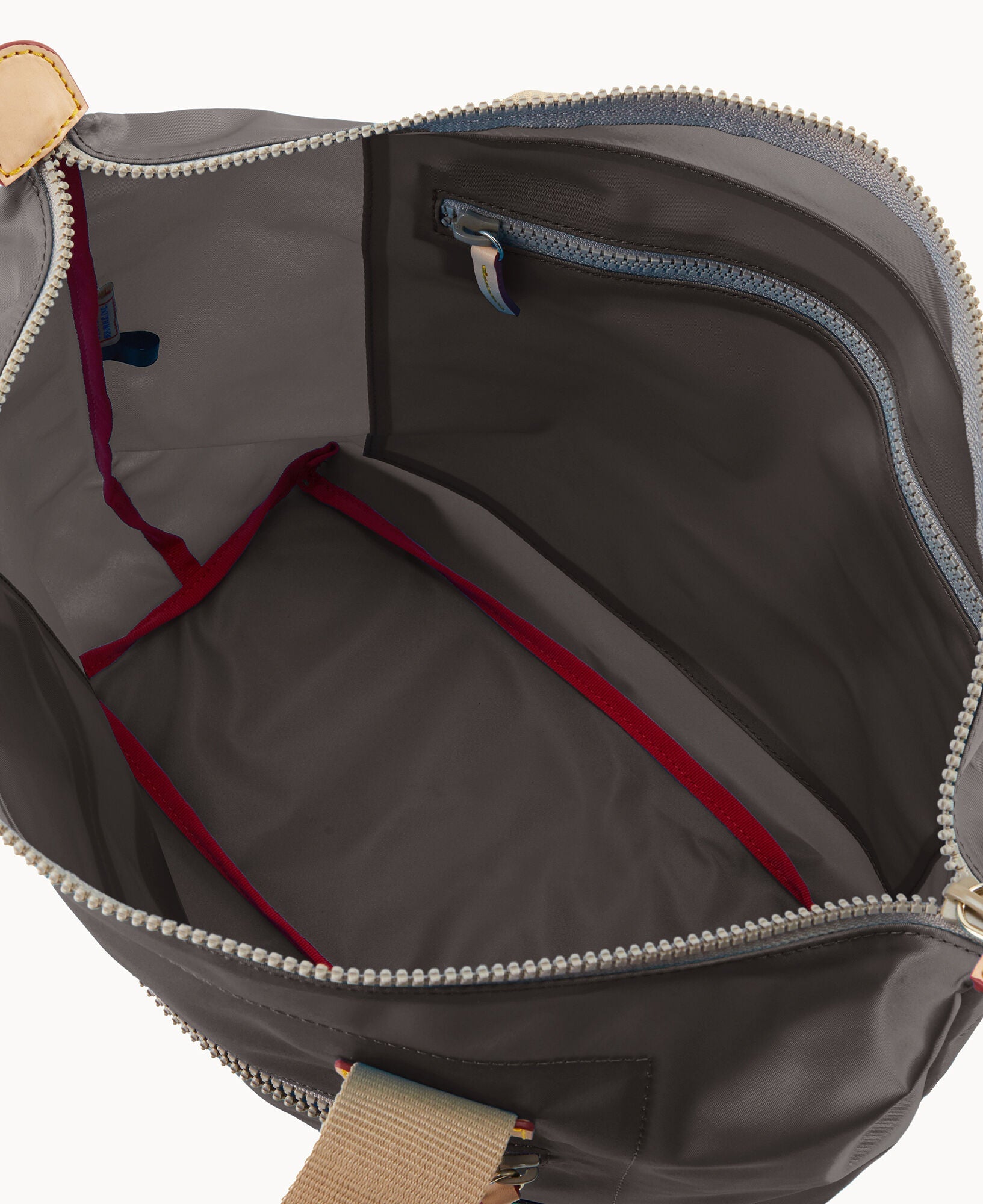 Nylon Front Zip Tote