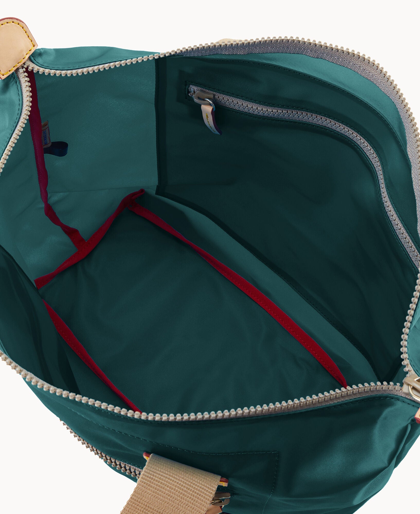 Nylon Front Zip Tote