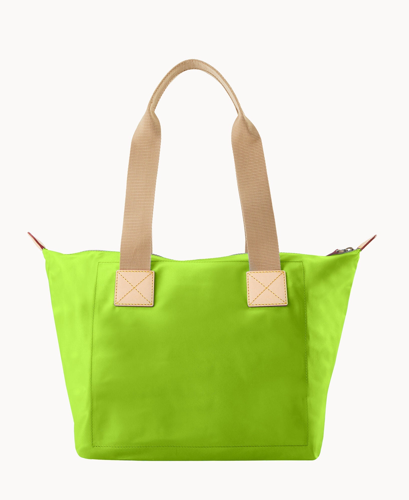 Nylon Front Zip Tote