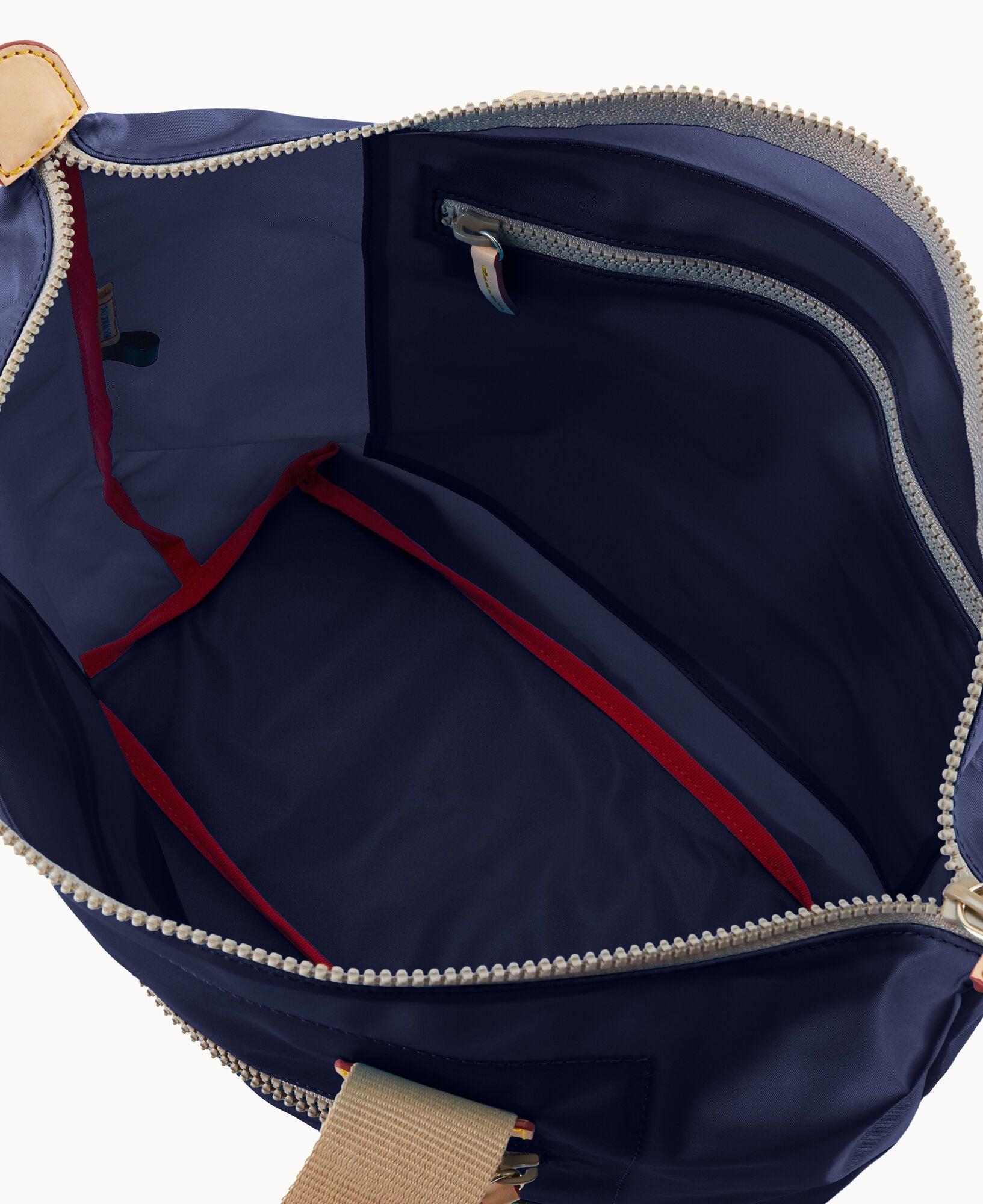 Nylon Front Zip Tote