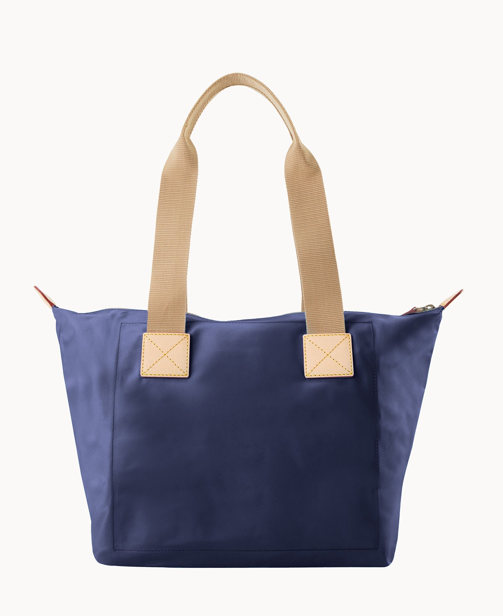 Nylon Front Zip Tote