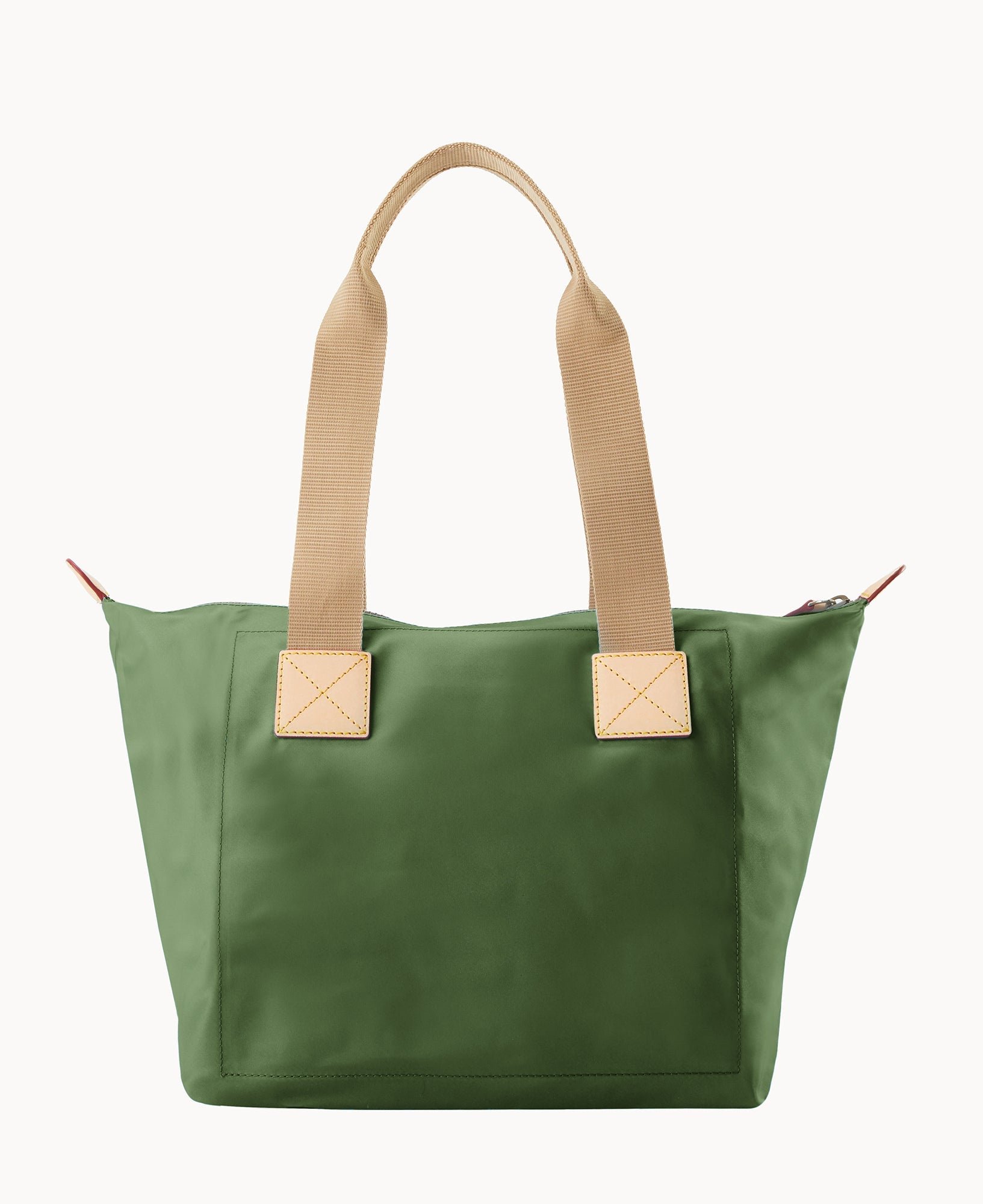 Nylon Front Zip Tote