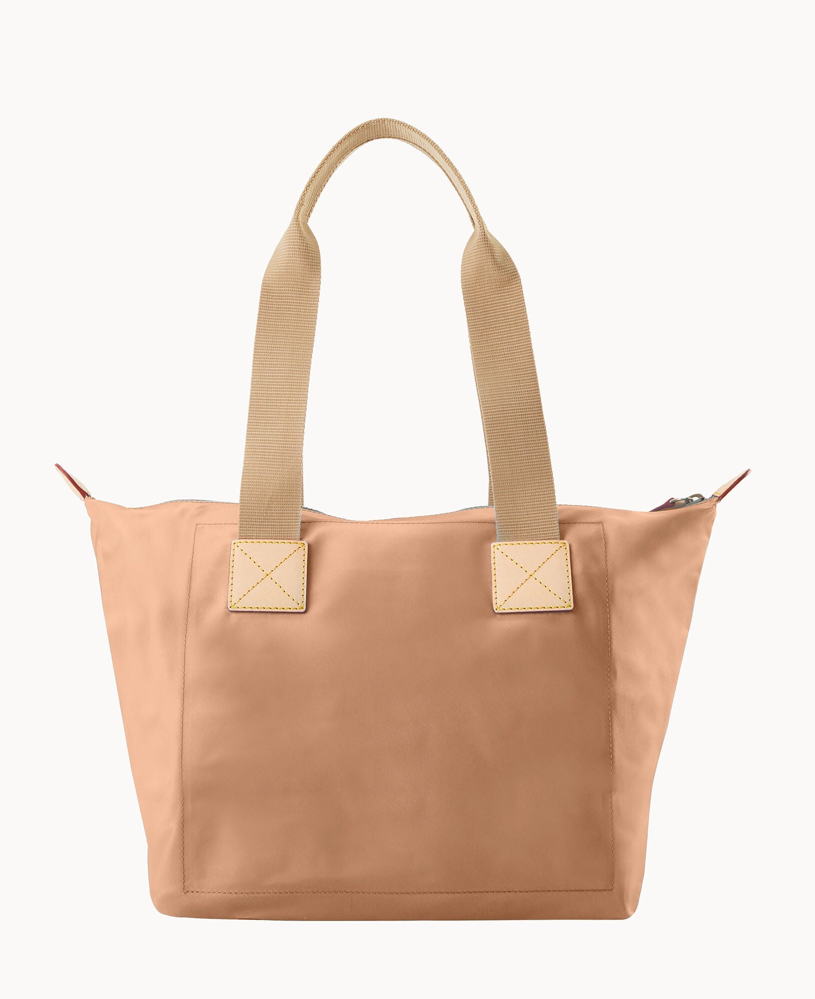 Nylon Front Zip Tote