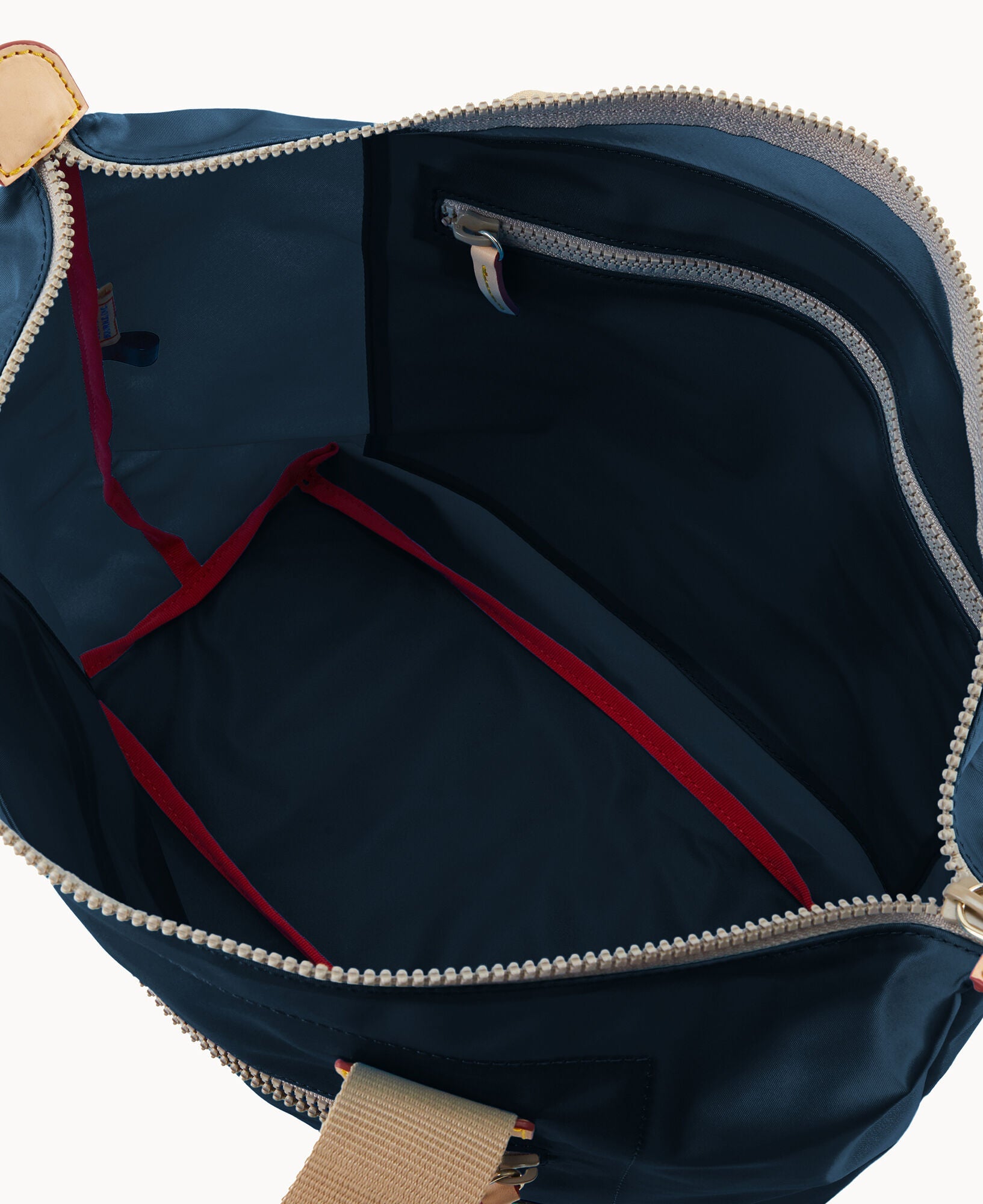 Nylon Front Zip Tote