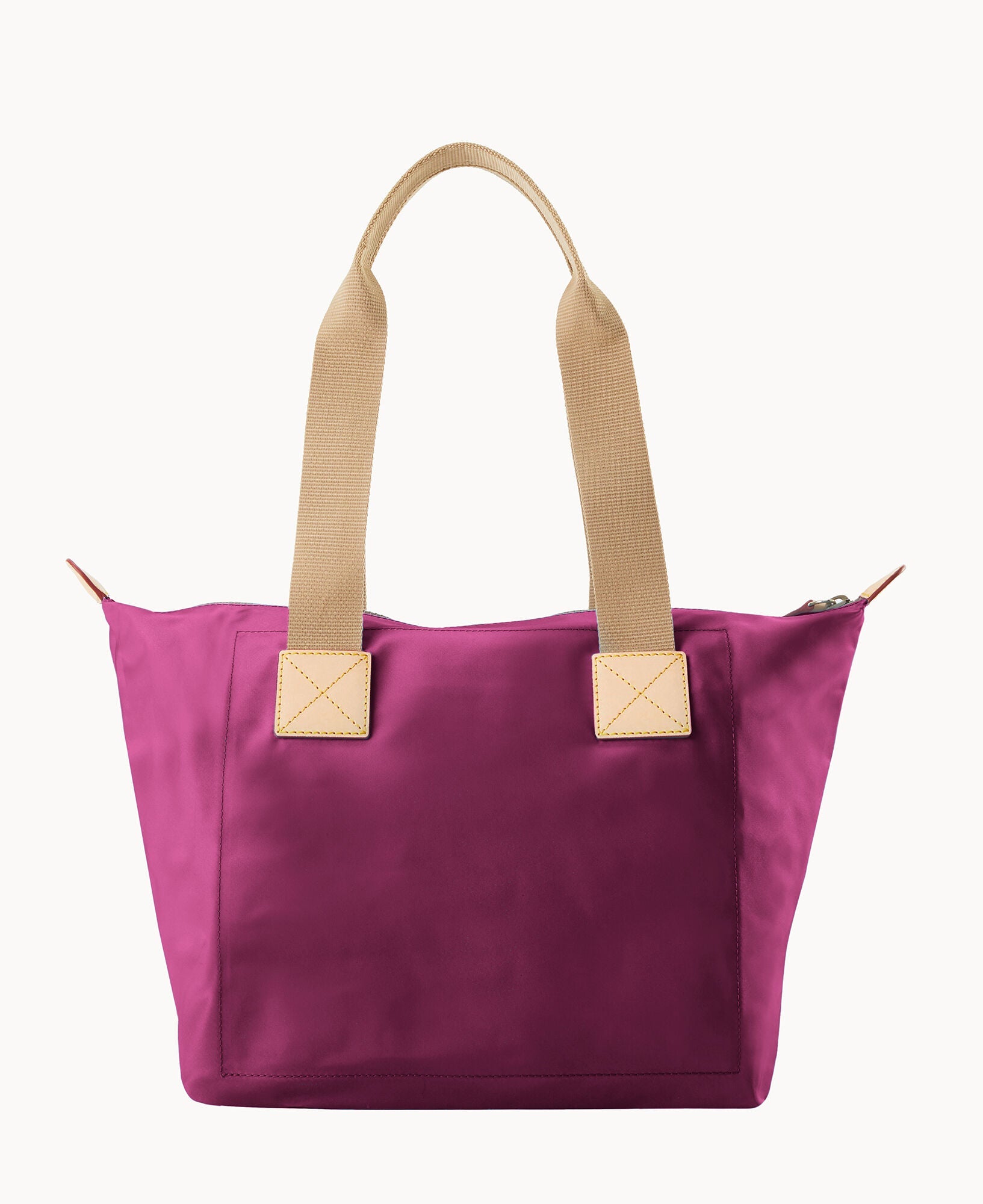 Nylon Front Zip Tote