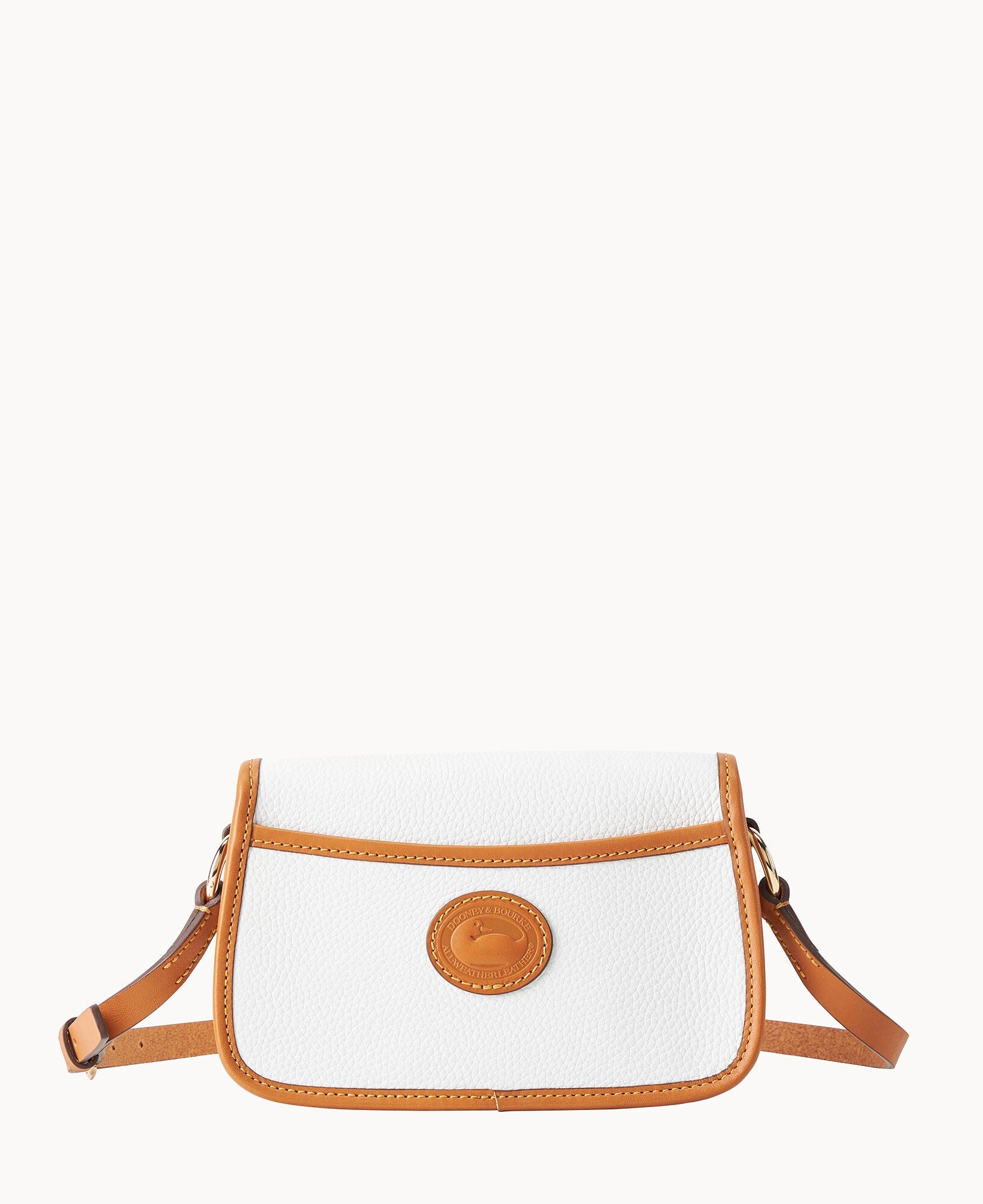 Pebble Grain Turnlock Crossbody 22