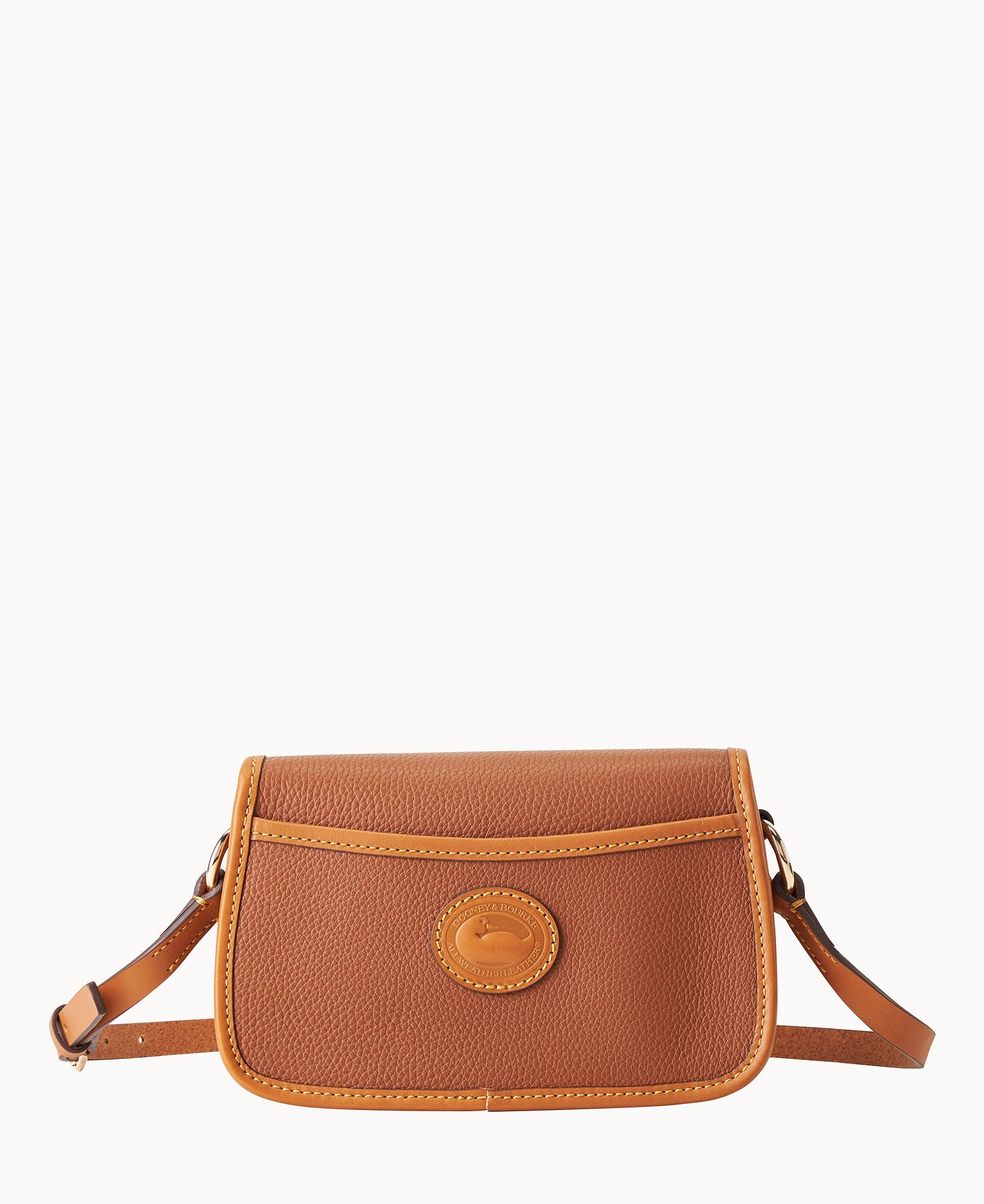 Pebble Grain Turnlock Crossbody 22