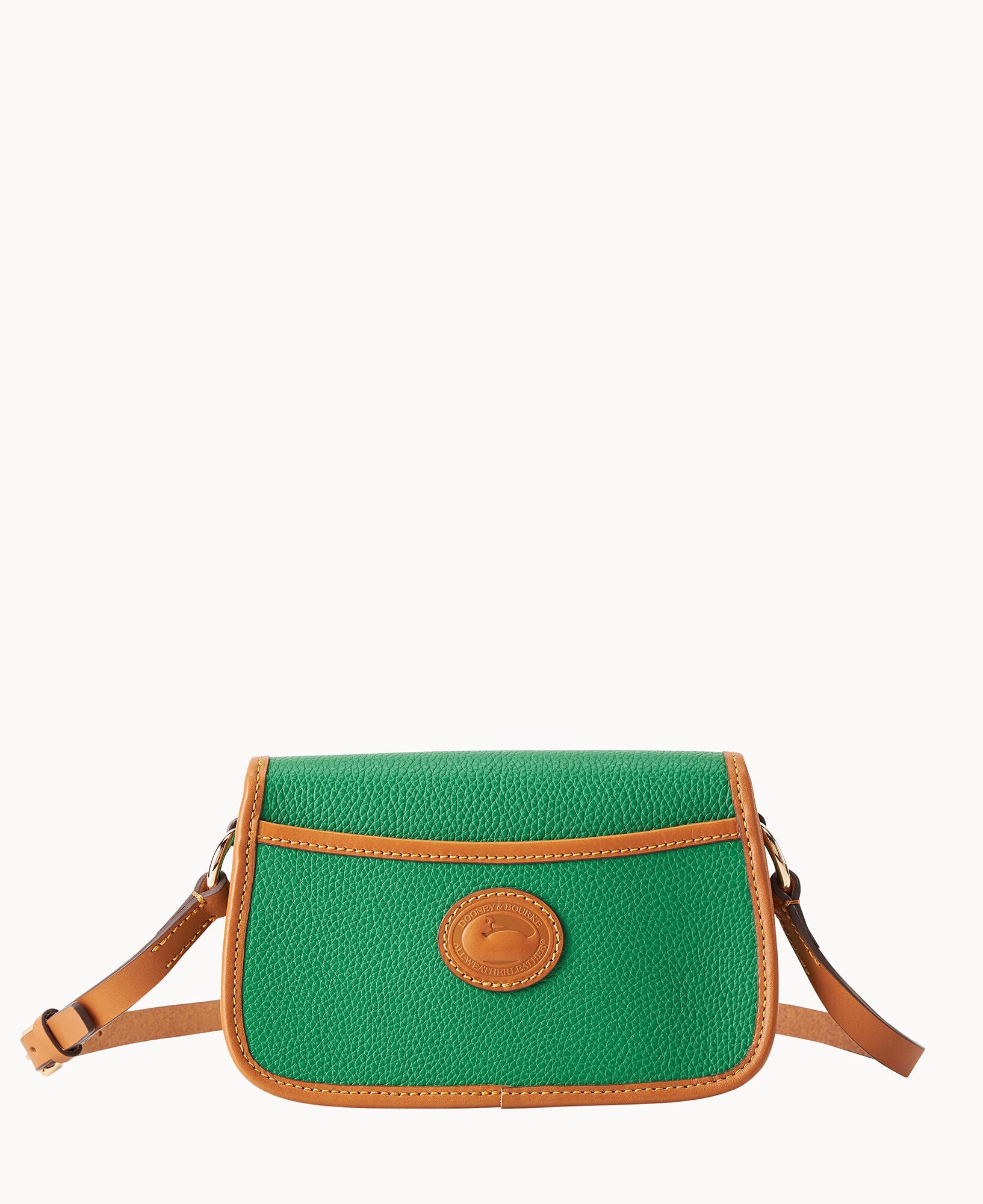 Pebble Grain Turnlock Crossbody 22