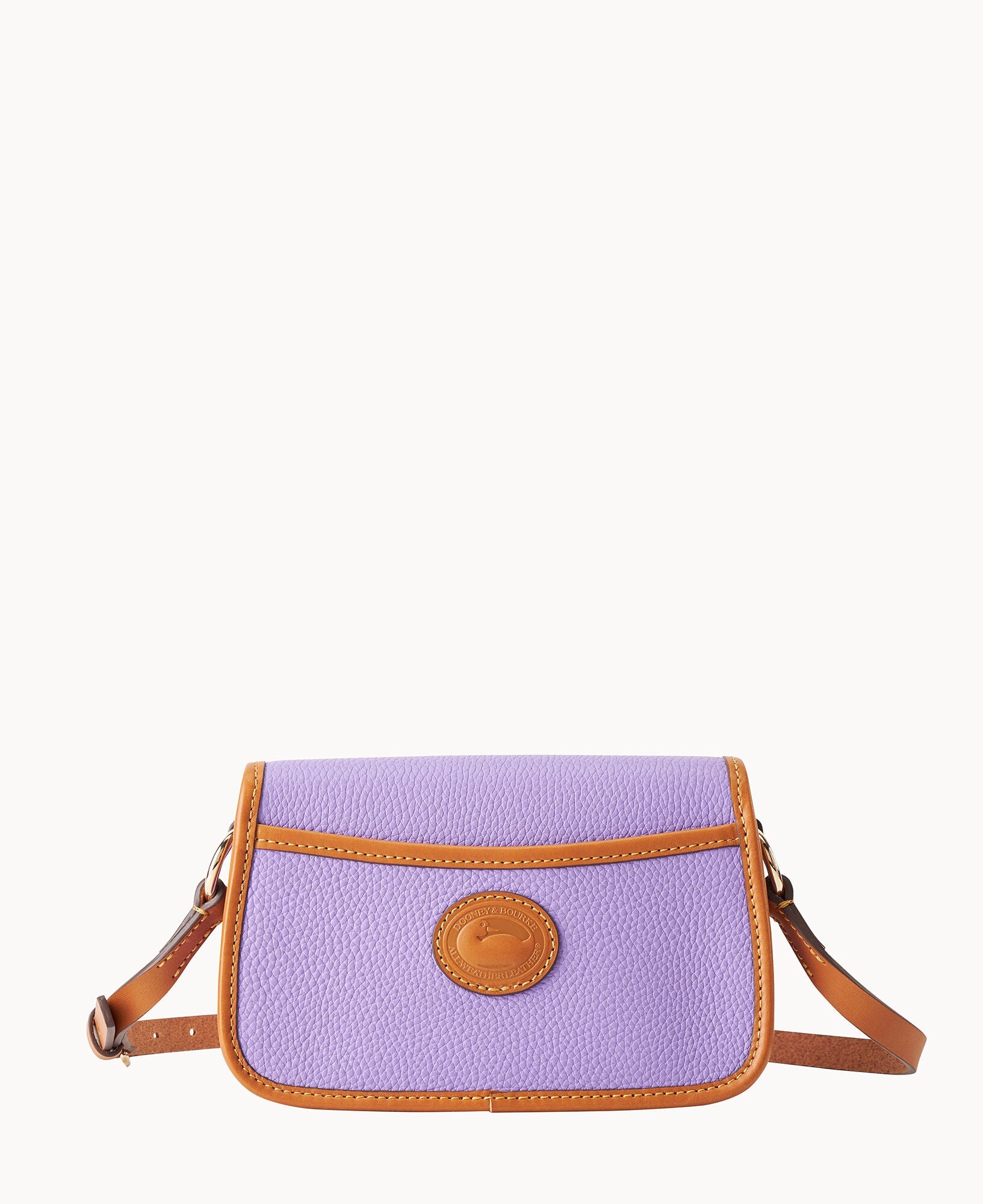 Pebble Grain Turnlock Crossbody 22