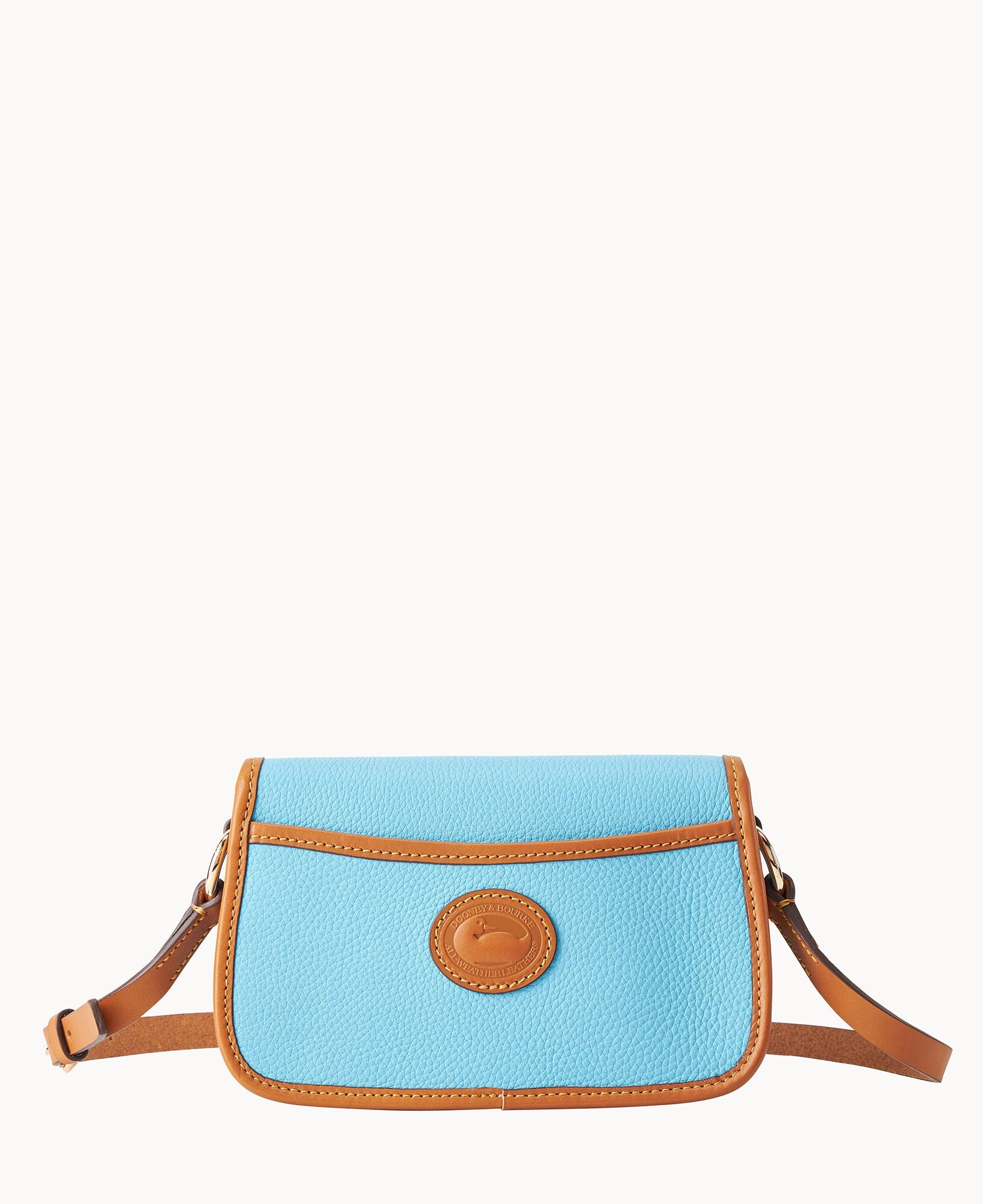 Pebble Grain Turnlock Crossbody 22