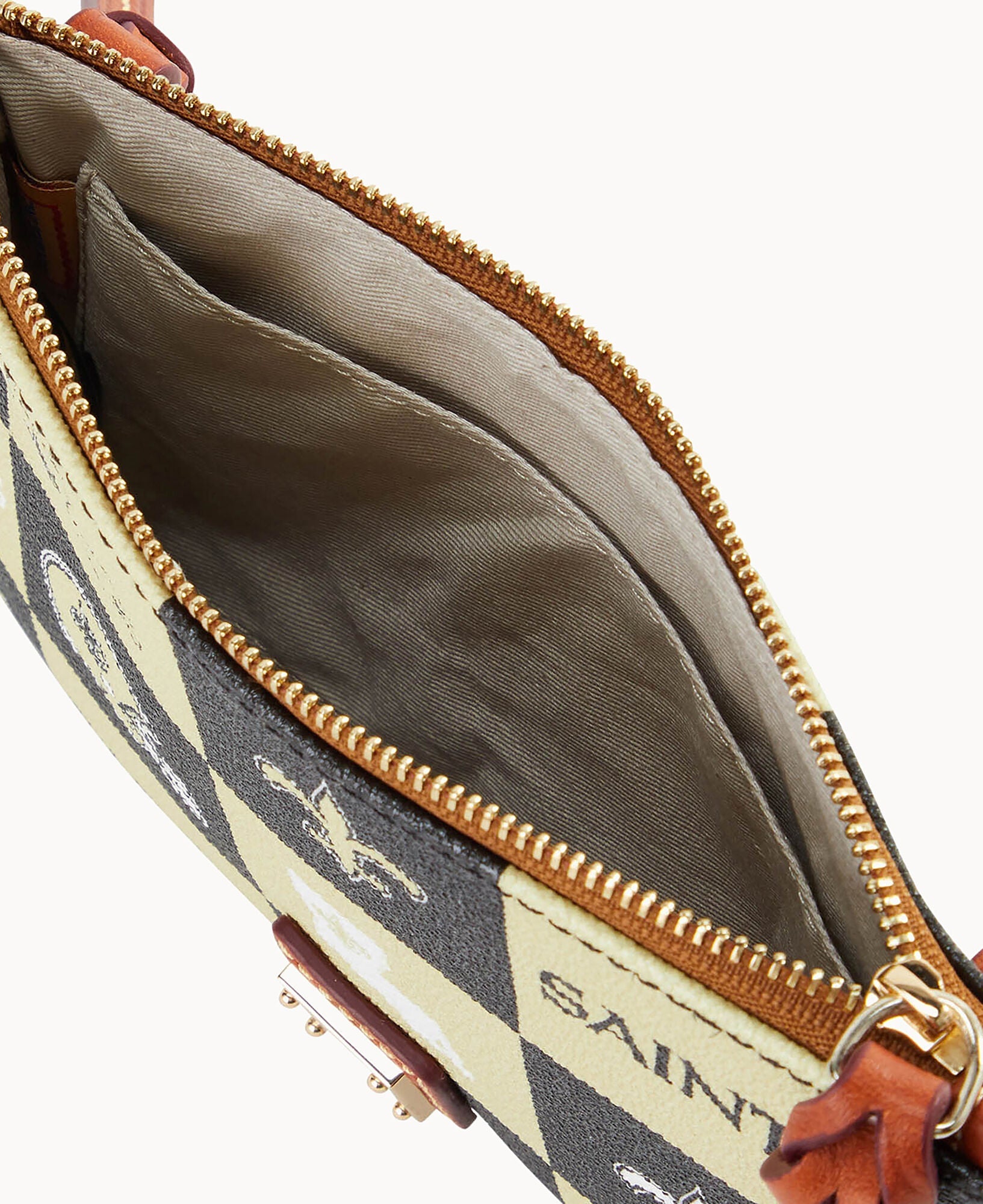 NFL Saints Top Zip Crossbody