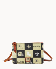 NFL Saints Top Zip Crossbody