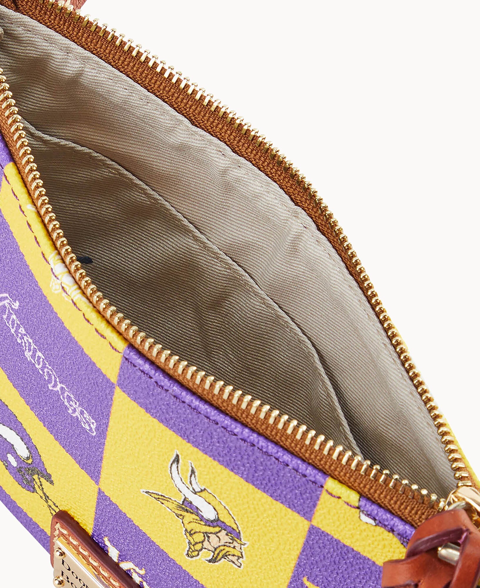 NFL Vikings Top Zip Crossbody