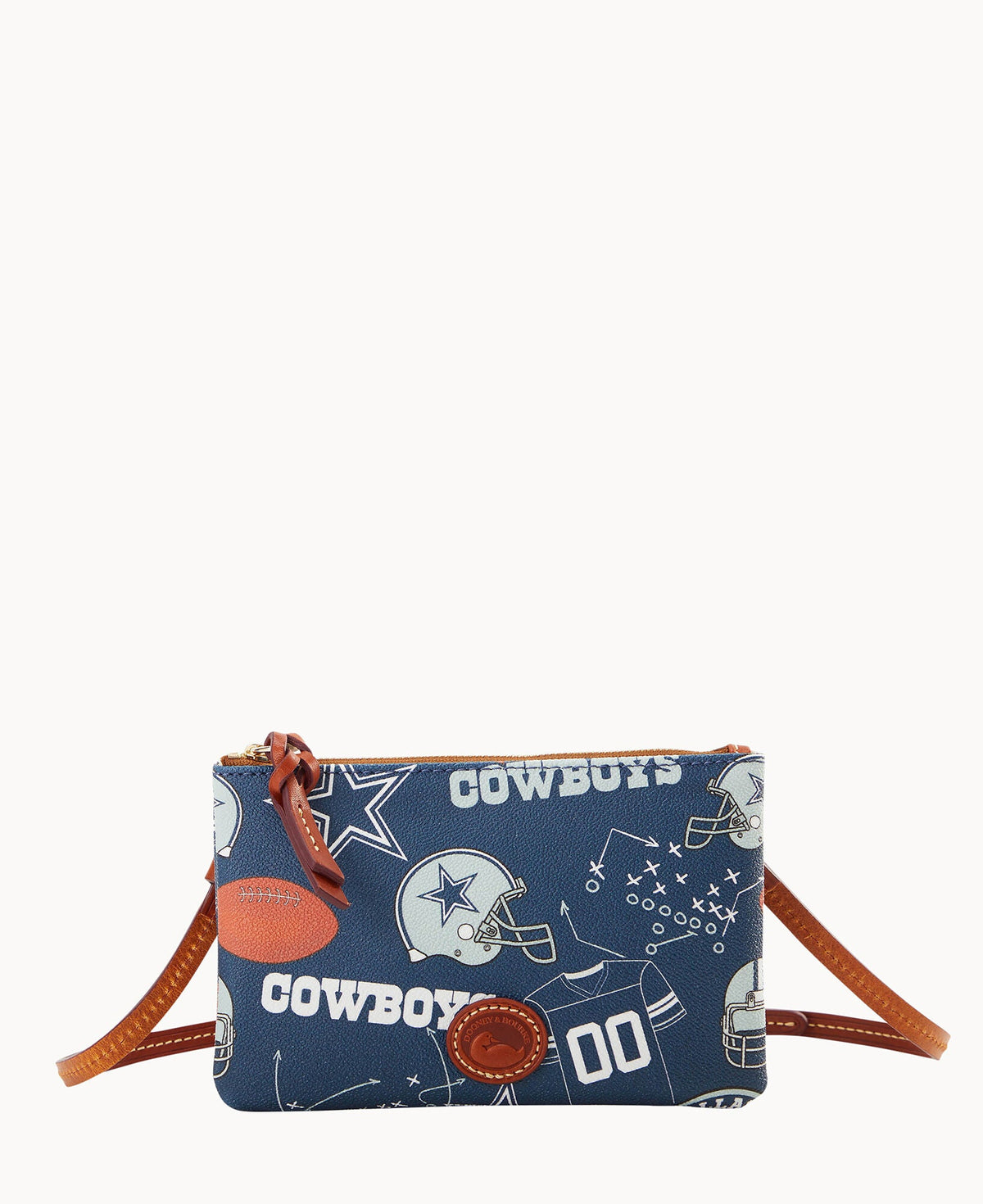 NFL Cowboys Top Zip Crossbody
