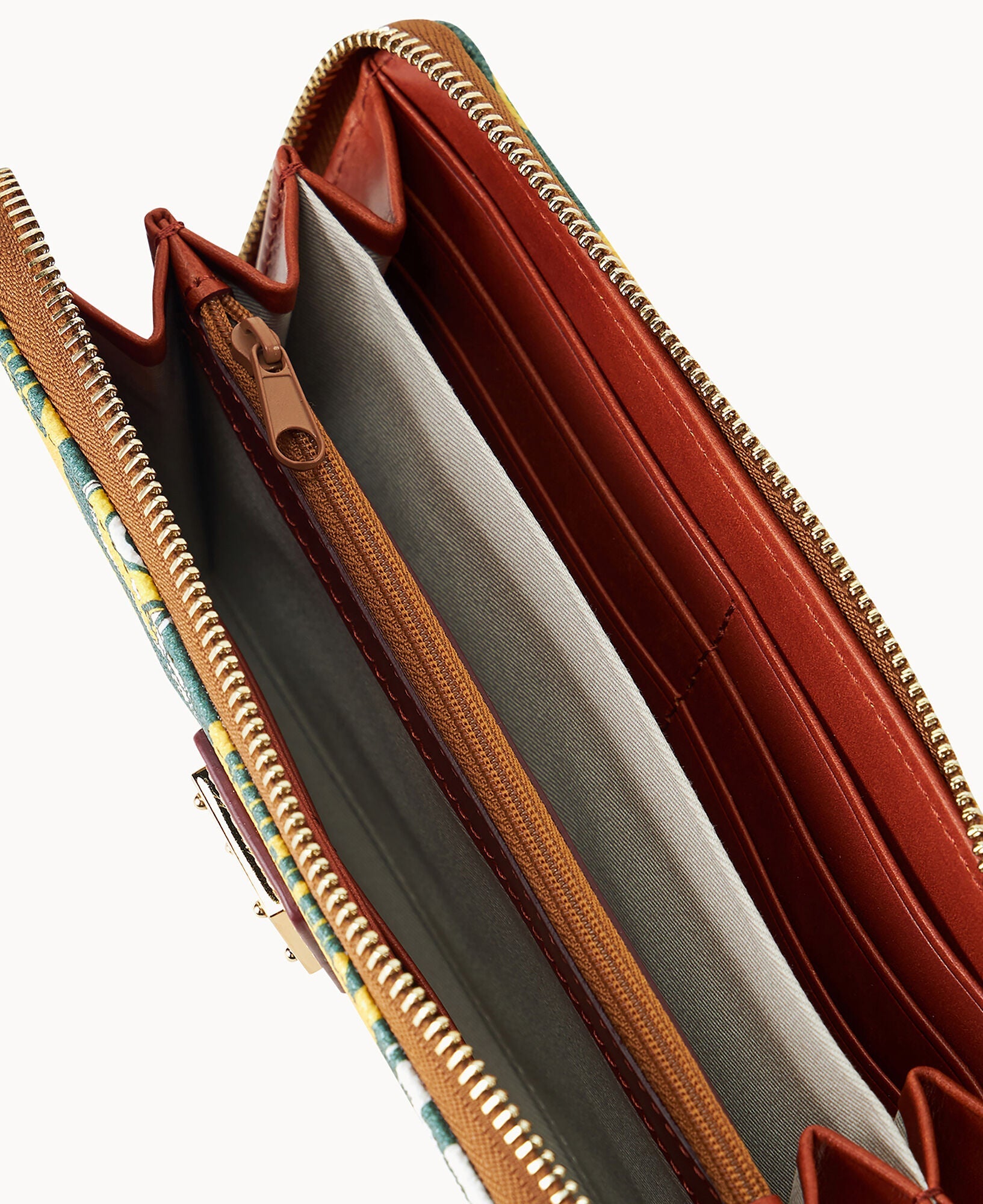 NFL Packers Large Zip Around Wristlet