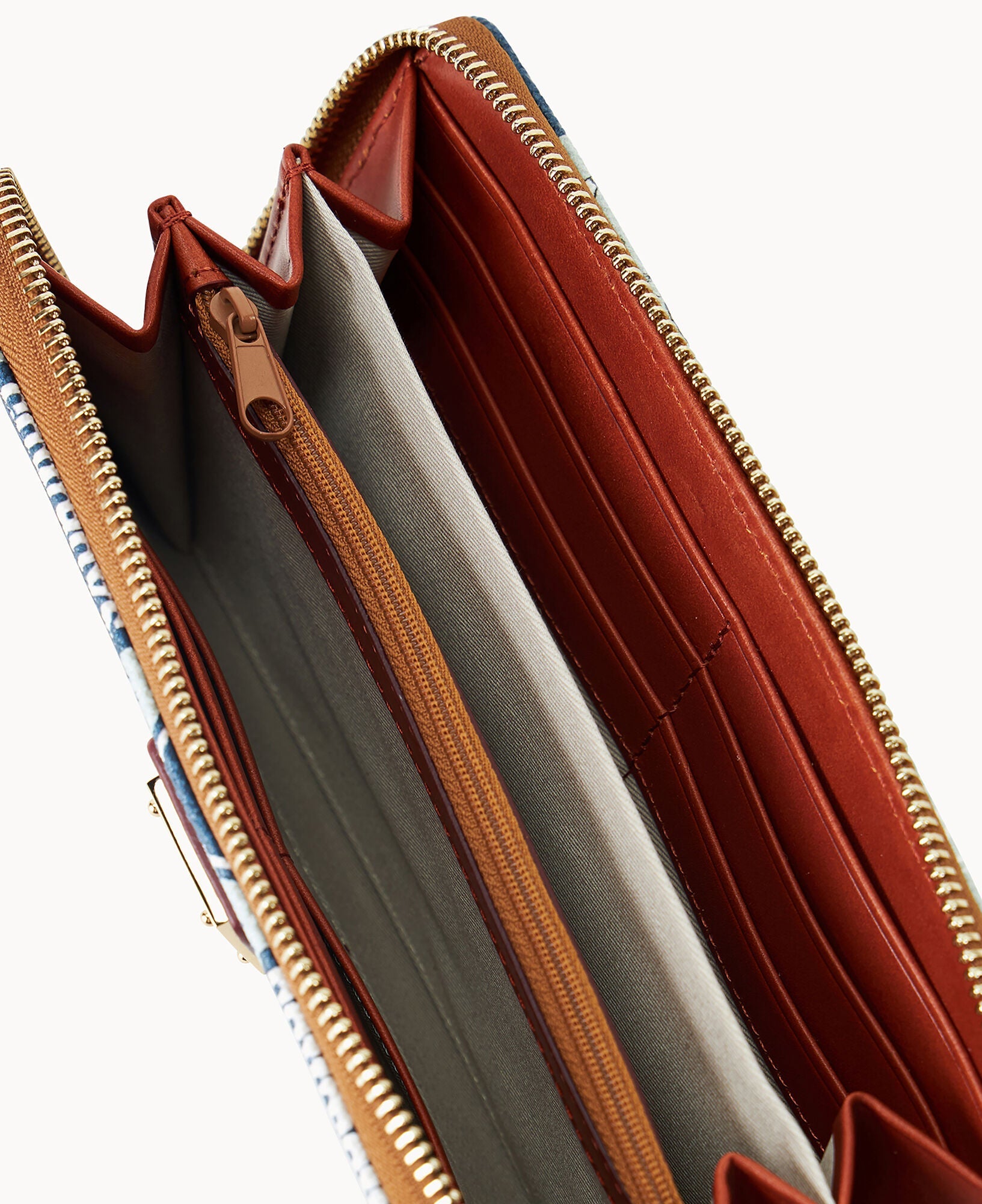 NFL Cowboys Large Zip Around Wristlet