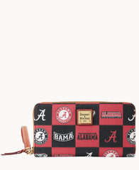 Collegiate University of Alabama Large Zip Around Wristlet