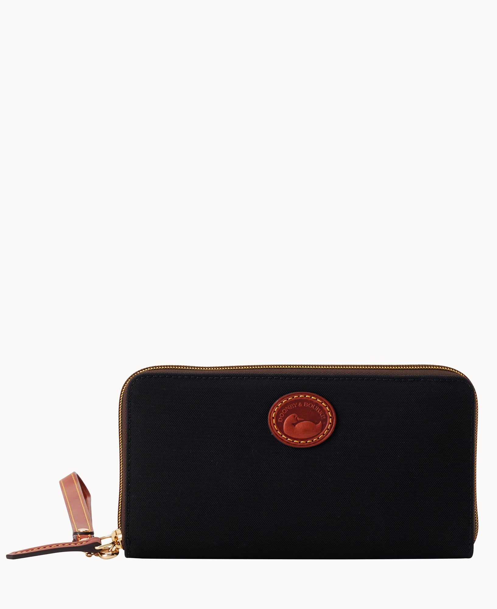 Nylon Large Zip Around Wallet