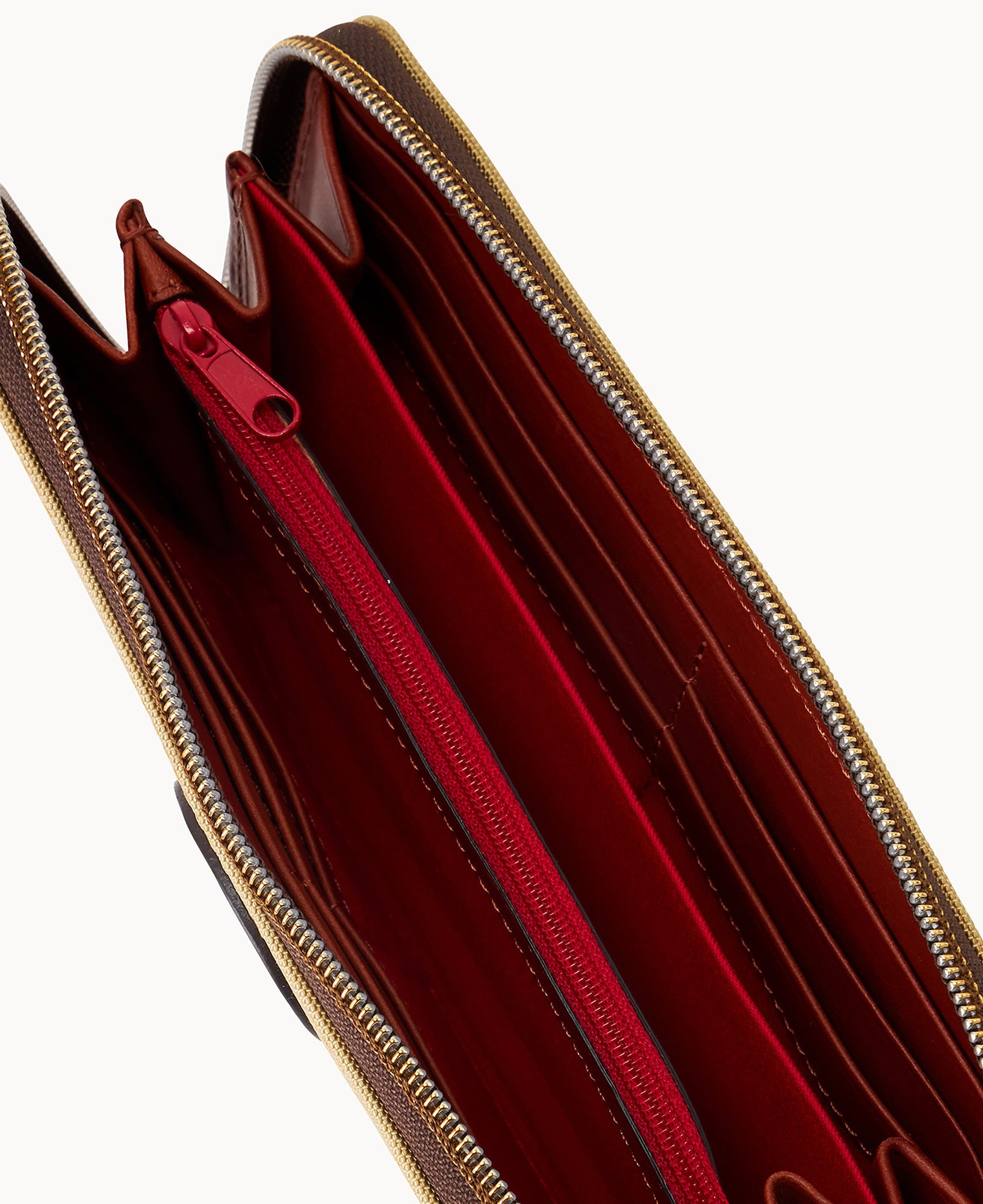 Nylon Large Zip Around Wallet