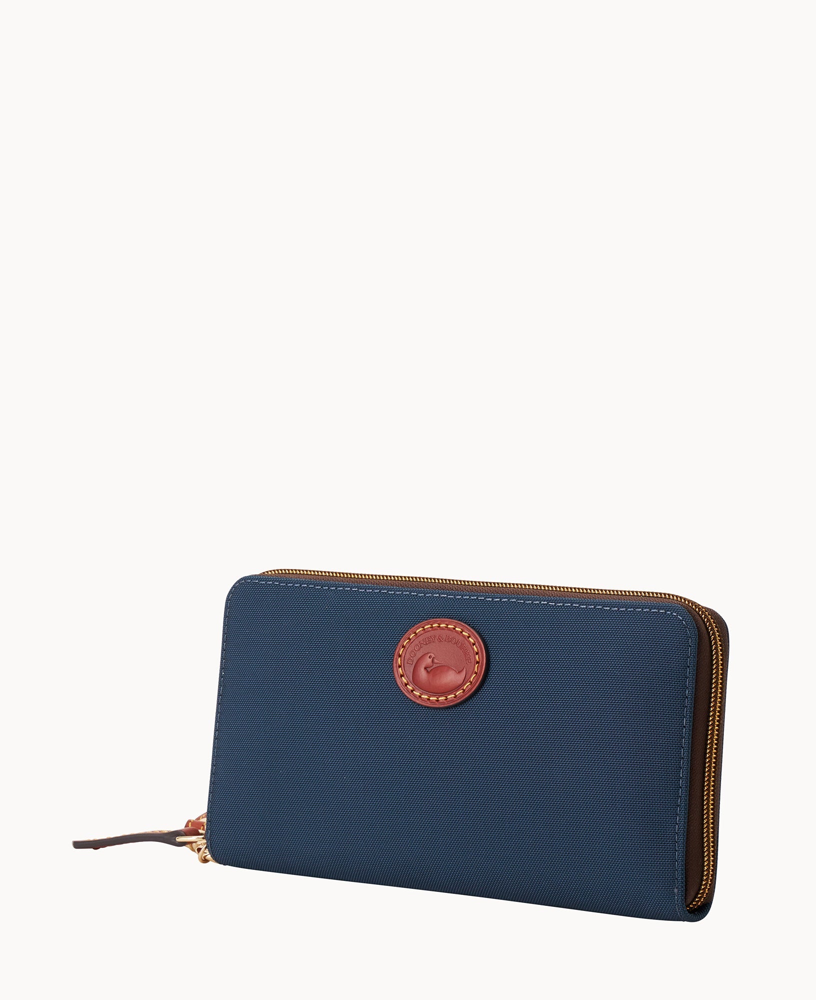 Nylon Large Zip Around Wallet