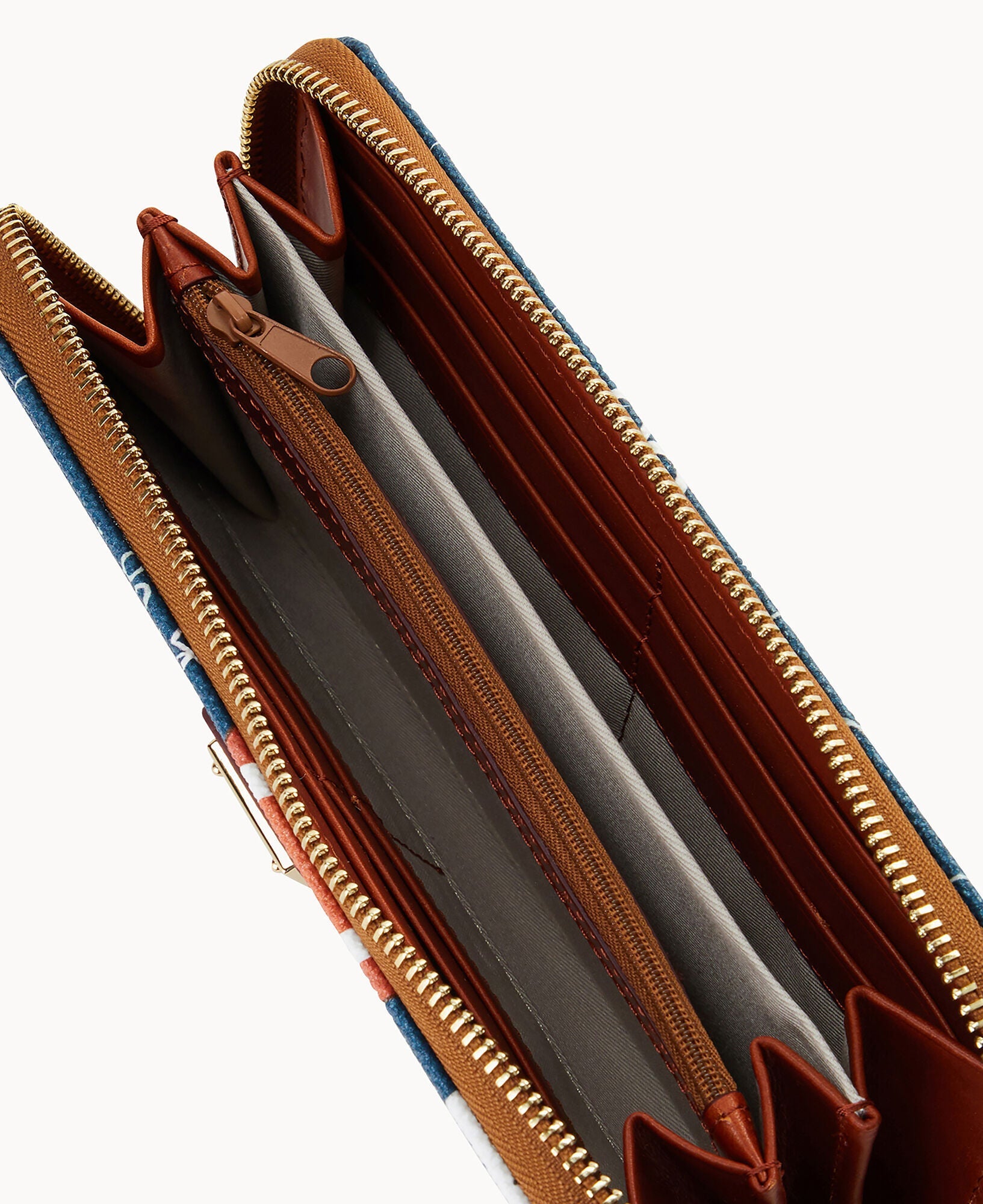 Collegiate Penn State University Large Zip Around Wristlet