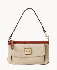 Pebble Grain Pocket Wristlet