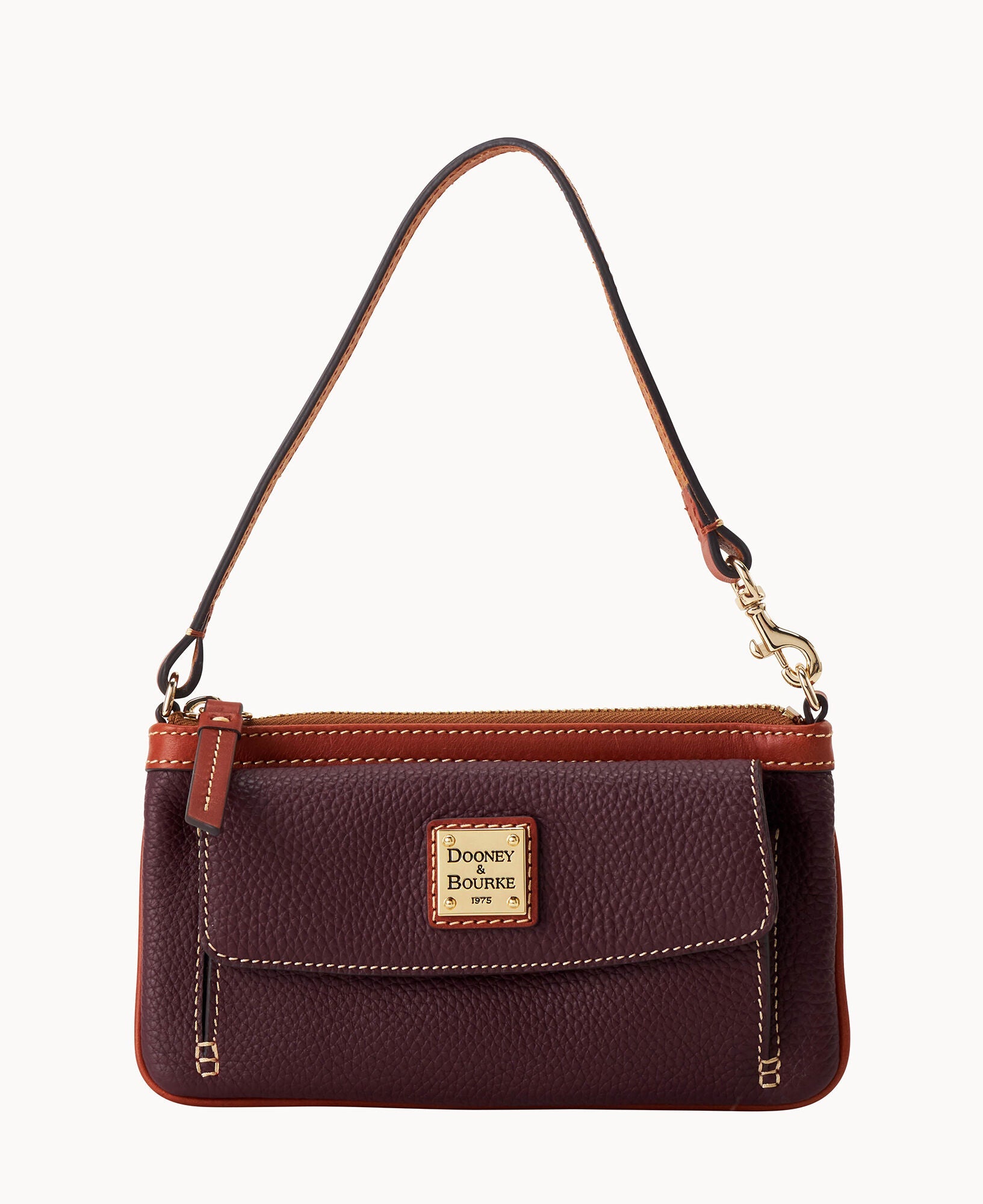 Pebble Grain Pocket Wristlet