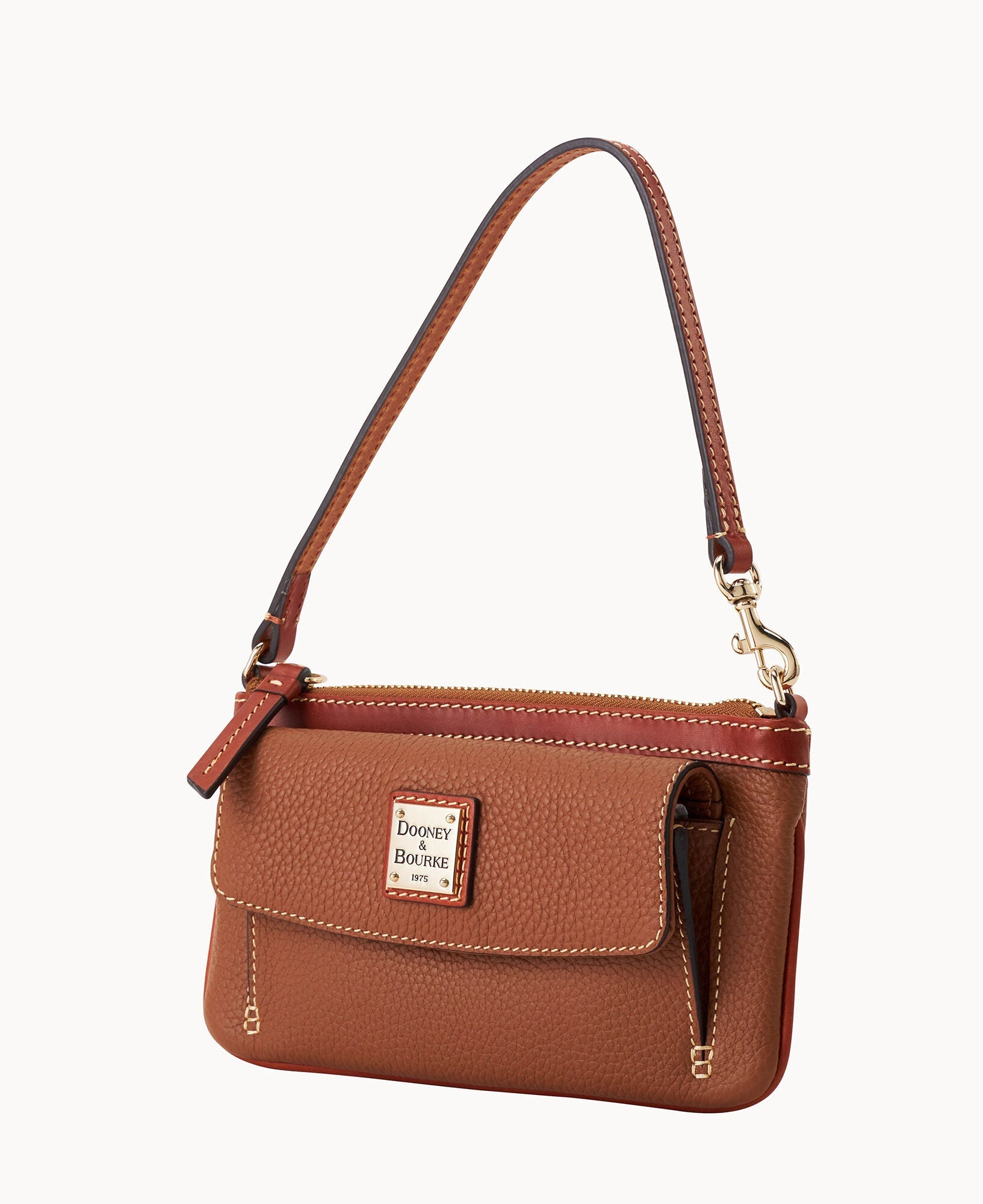 Pebble Grain Pocket Wristlet