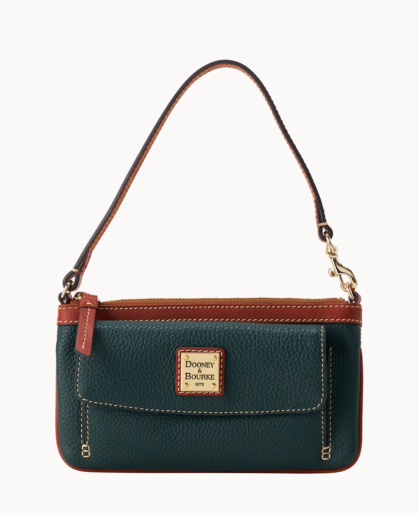 Pebble Grain Pocket Wristlet